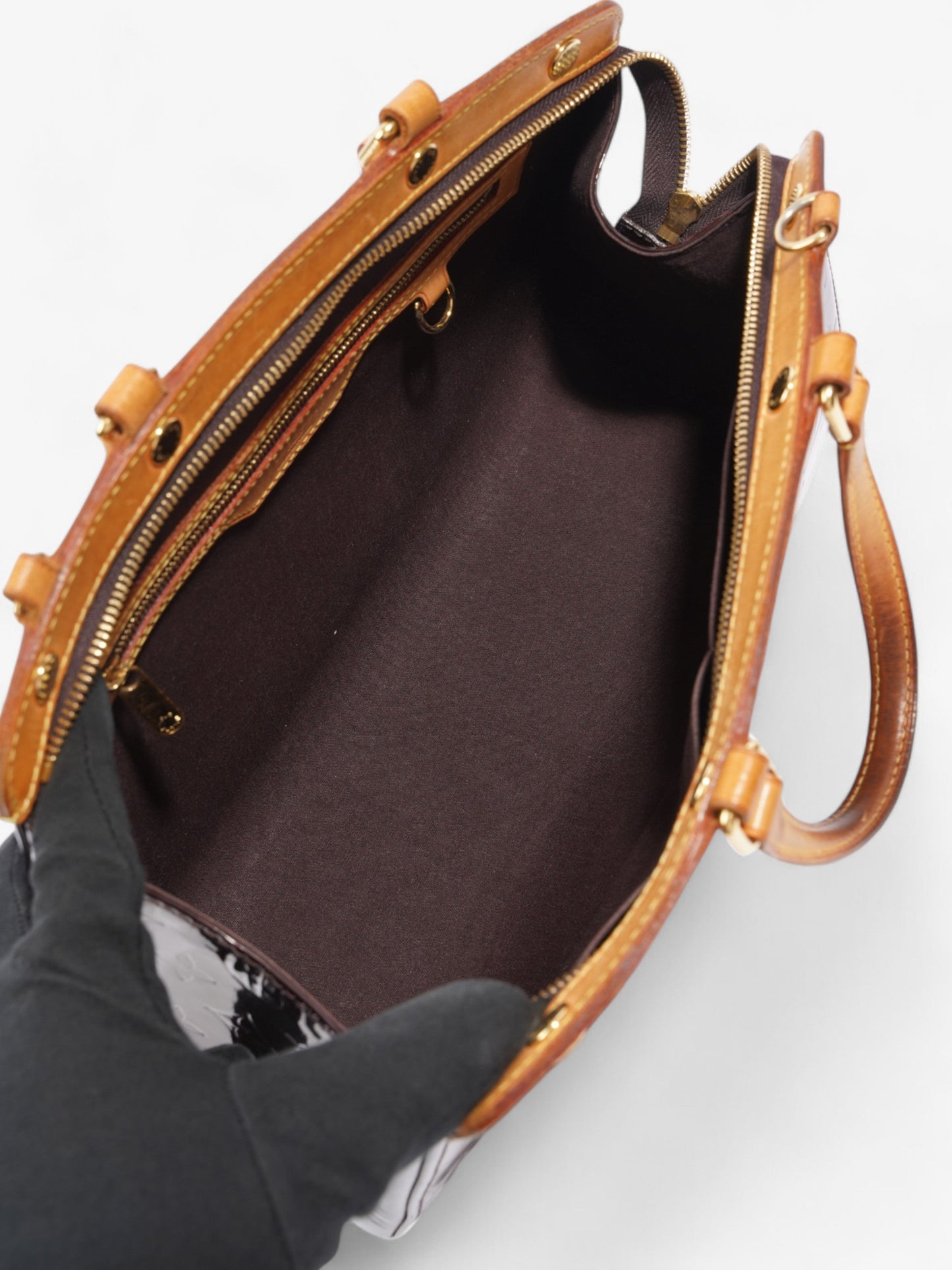 Louis Vuitton Brea Monogram Vernis Vernis Leather GM