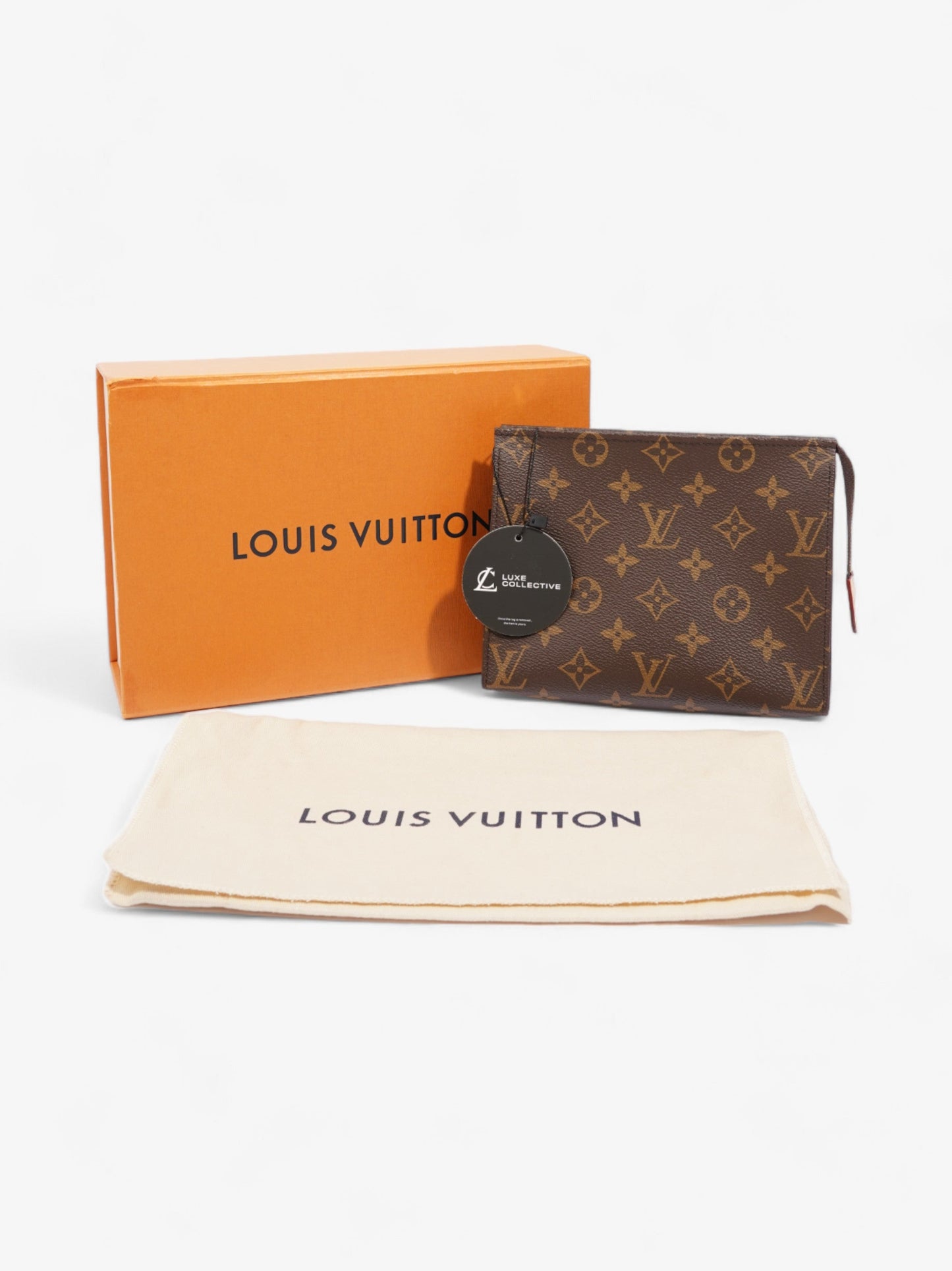 Louis Vuitton Toiletry Pouch 19 Monogram Coated Canvas