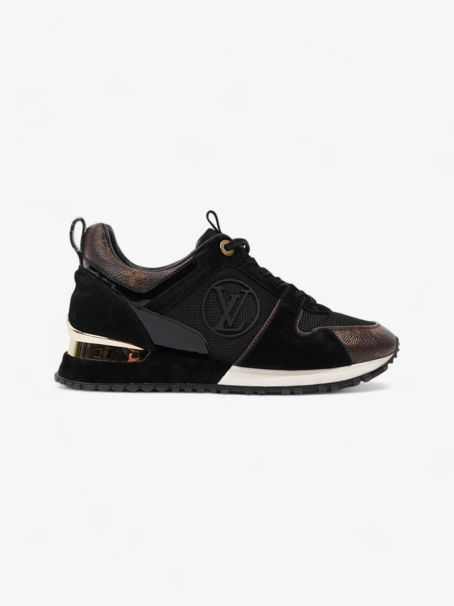 Louis Vuitton Run Away Black / Monogram Mesh EU 37 UK 4