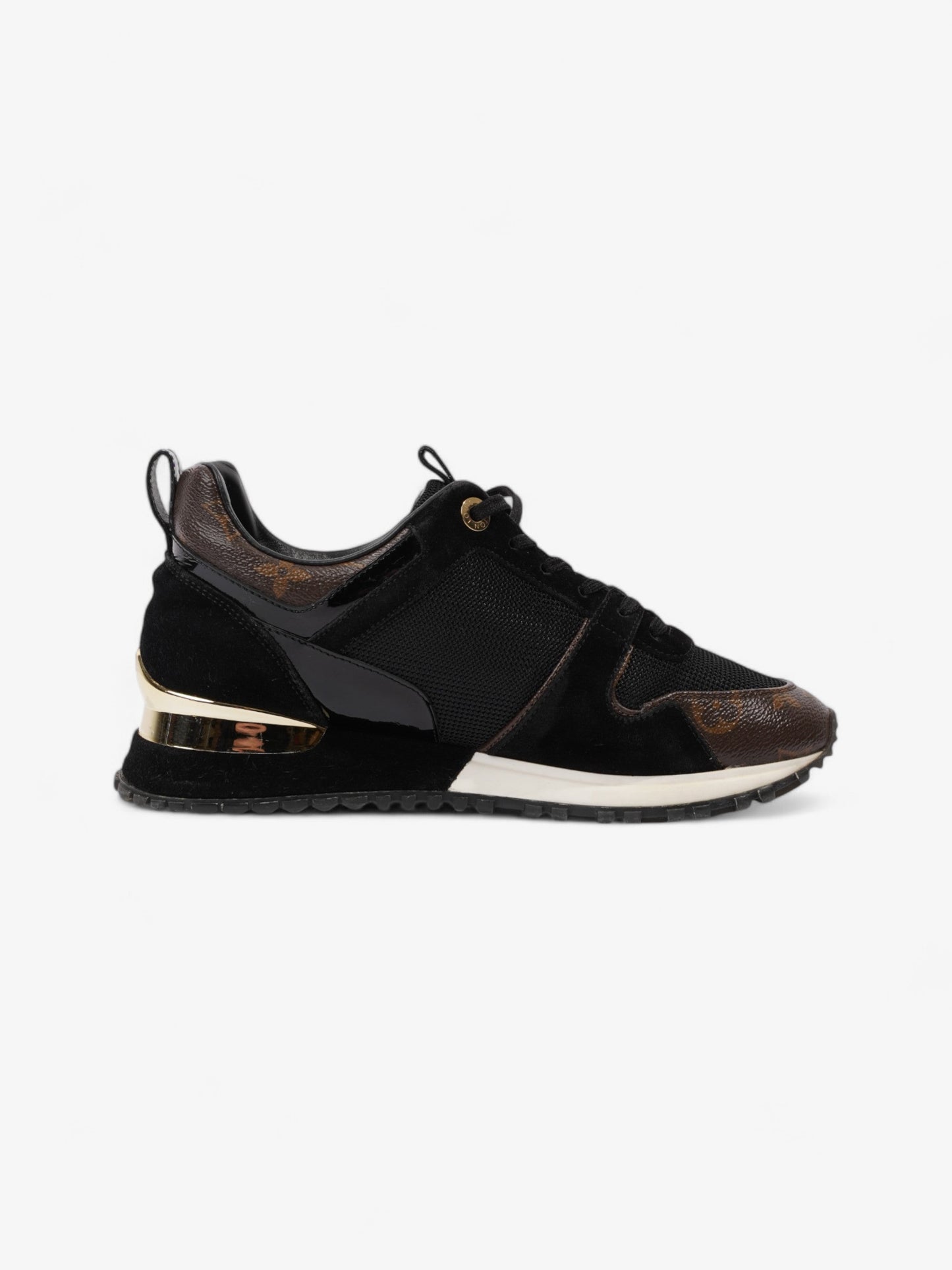 Louis Vuitton Run Away Black / Monogram Mesh EU 37 UK 4