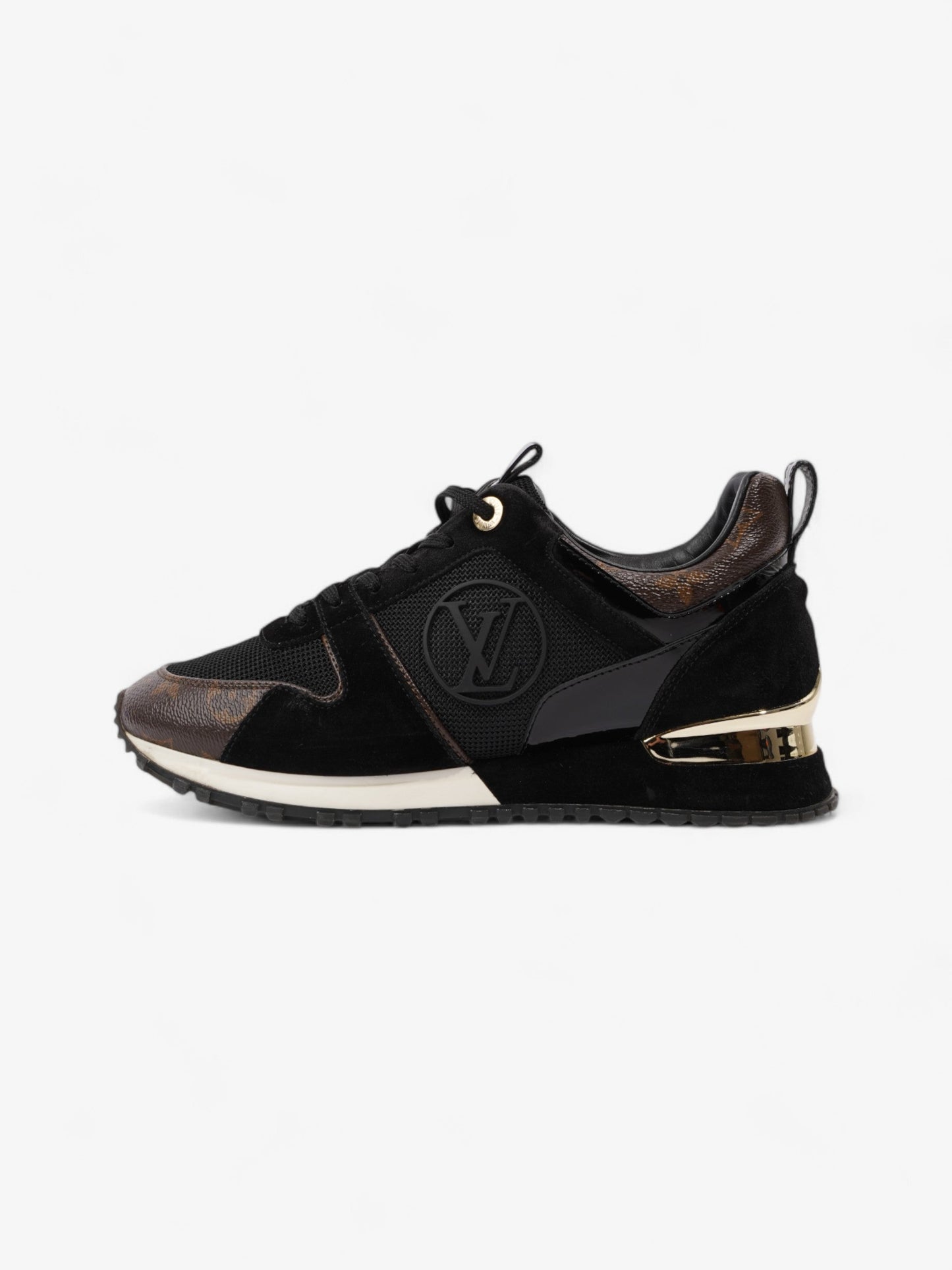 Louis Vuitton Run Away Black / Monogram Mesh EU 37 UK 4
