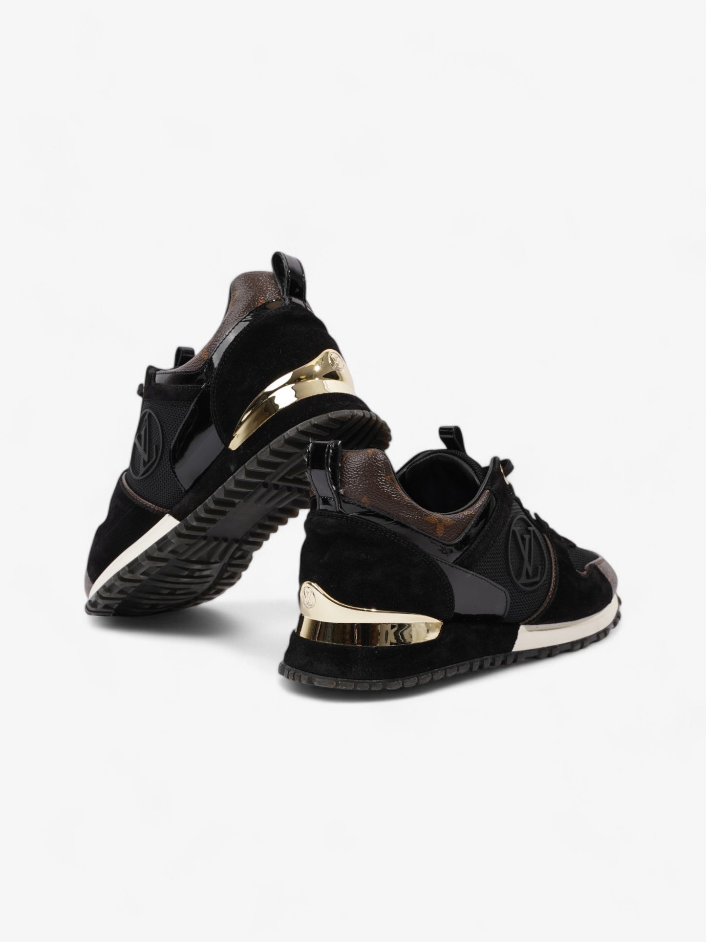 Louis Vuitton Run Away Black / Monogram Mesh EU 37 UK 4