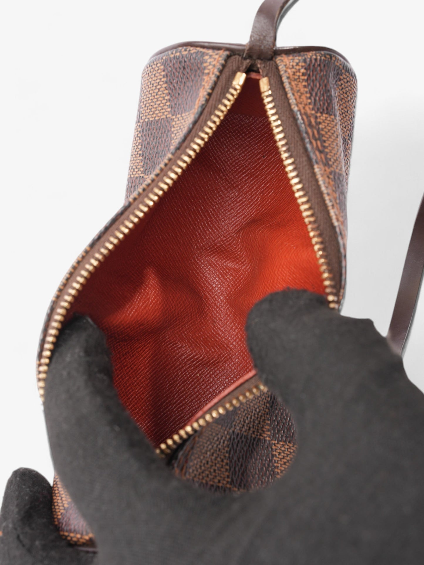 Louis Vuitton Papillon Damier Ebene Coated Canvas Mini