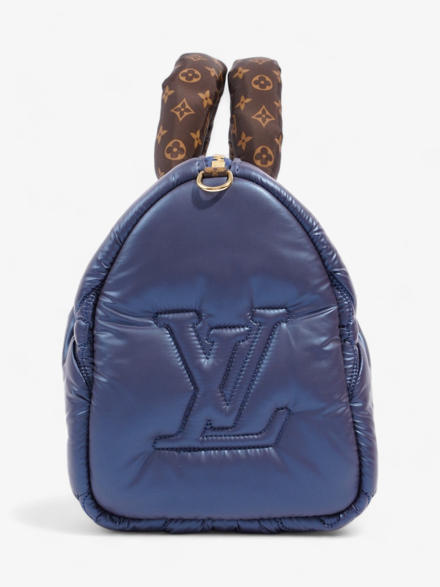 Louis Vuitton Pillow Speedy Bandouliere Navy Blue / Monogram Nylon 25