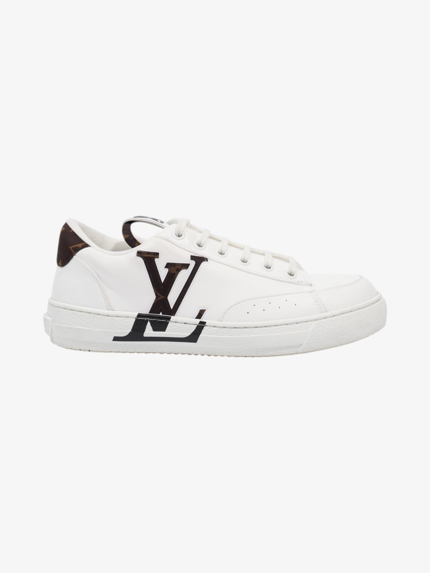 Louis Vuitton Charlie Trainers White Leather EU 38 UK 5