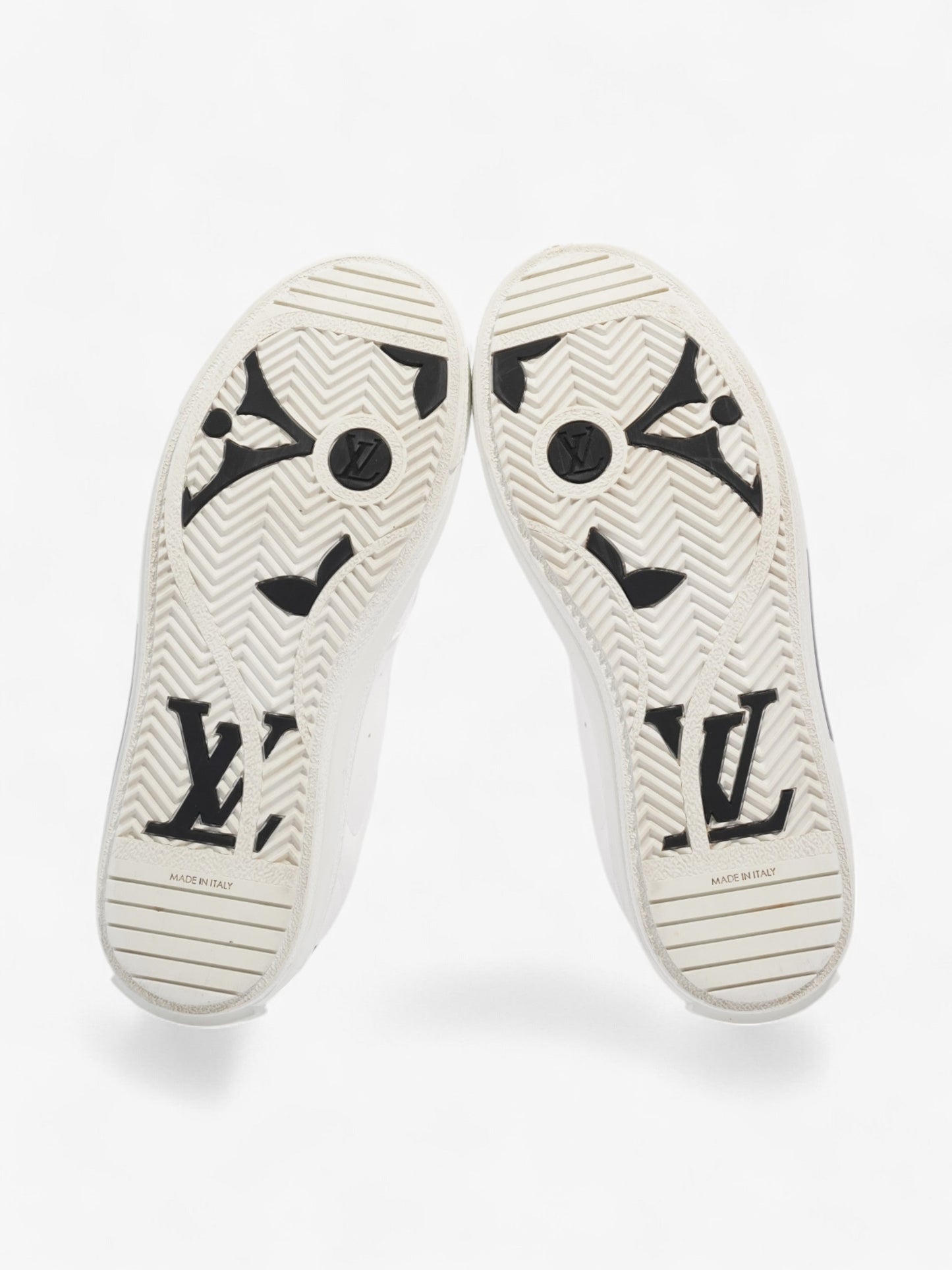 Louis Vuitton Charlie Trainers White Leather EU 38 UK 5
