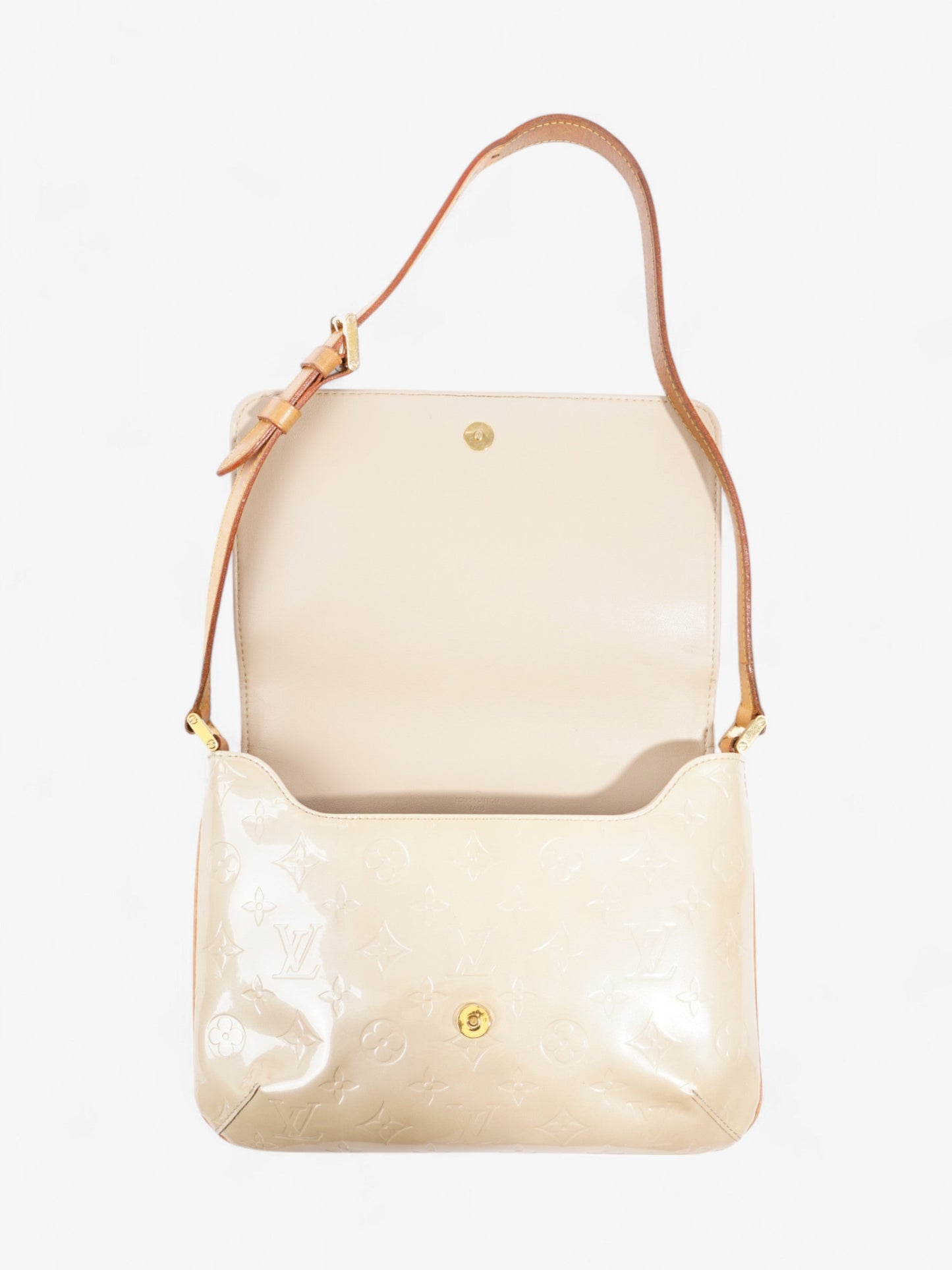 Louis Vuitton Thompson Street Monogram Vernis / Beige Vernis Leather