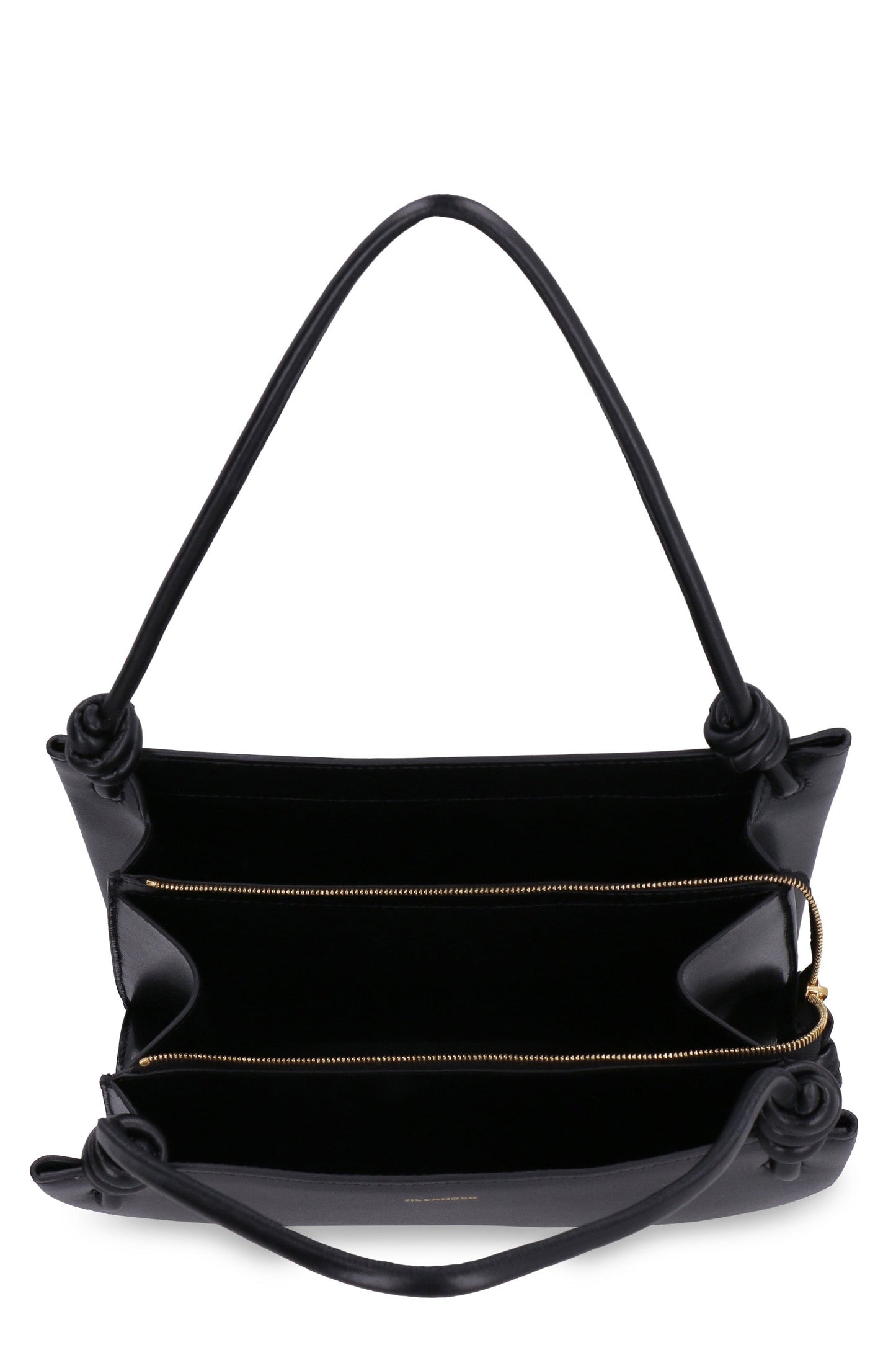 Smooth Leather Shoulder Bag