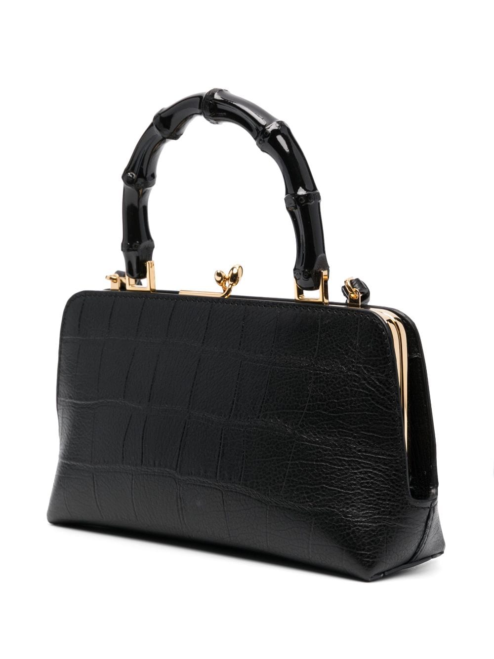GOJI BAMBOO MINI LEATHER HANDBAG