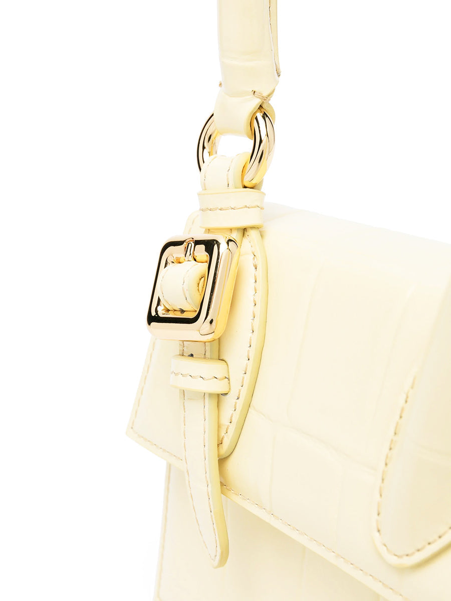 Le Chiquito Moyen Boucle in Pale Yellow