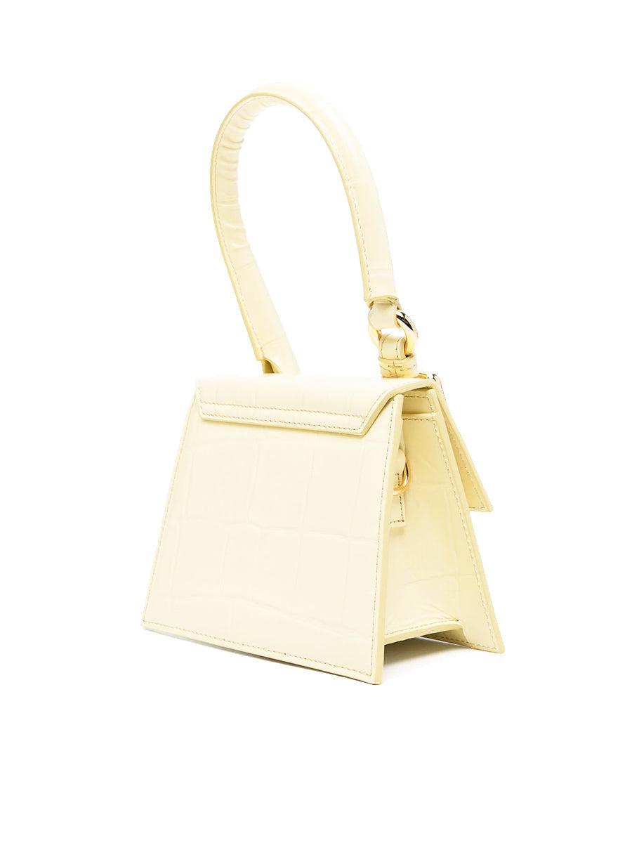Le Chiquito Moyen Boucle in Pale Yellow