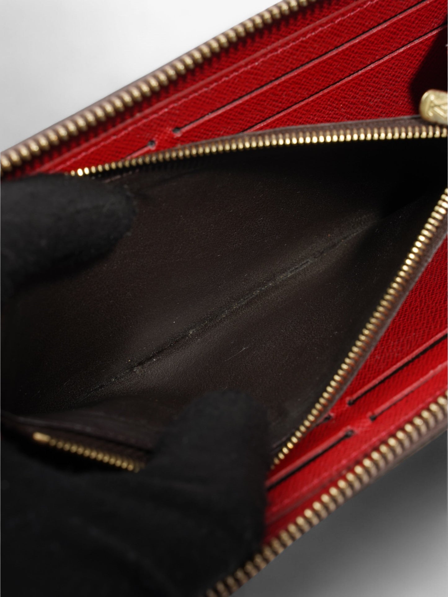 Louis Vuitton Clemence Damier Ebene Coated Canvas