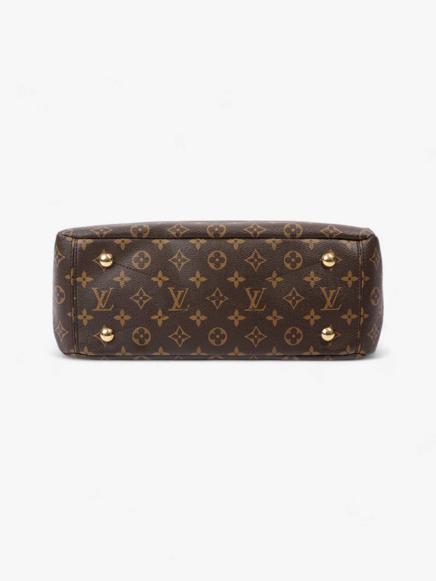 Louis Vuitton Pallas Monogram / Red Coated Canvas MM