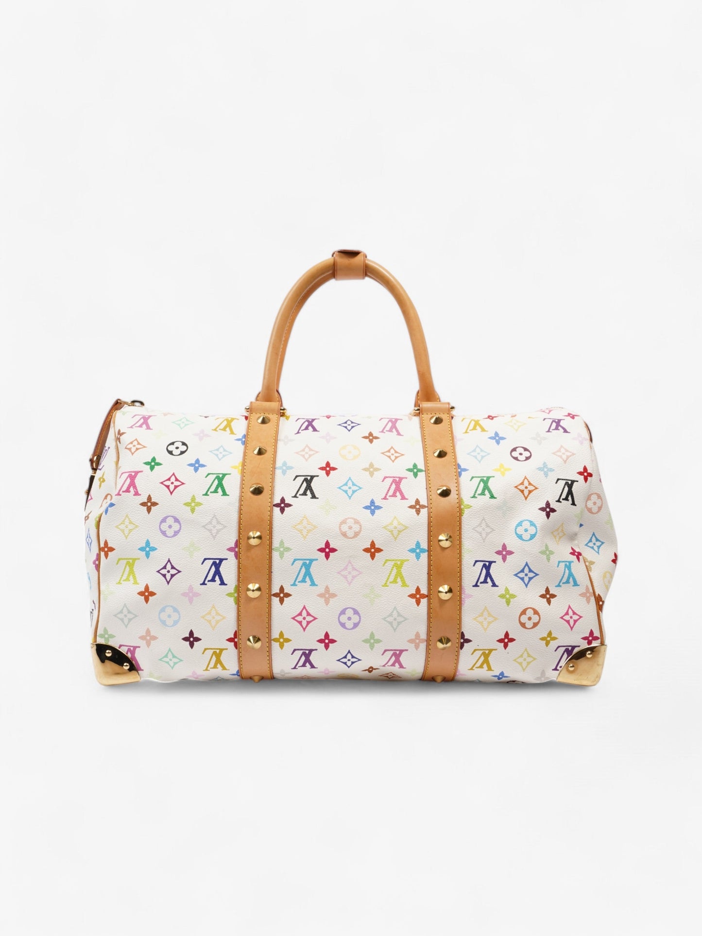 Louis Vuitton Keepall Murakami White / Multicolour Coated Canvas 45