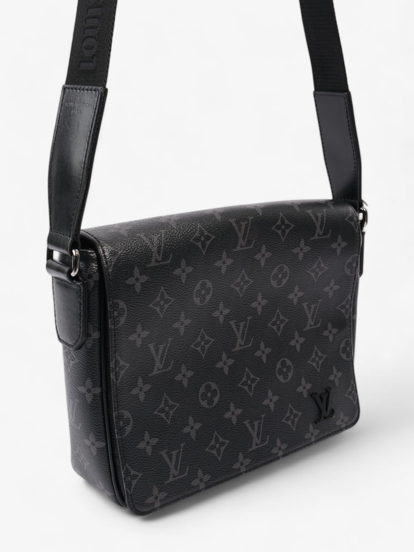 Louis Vuitton District Messenger Monogram Eclipse Coated Canvas PM