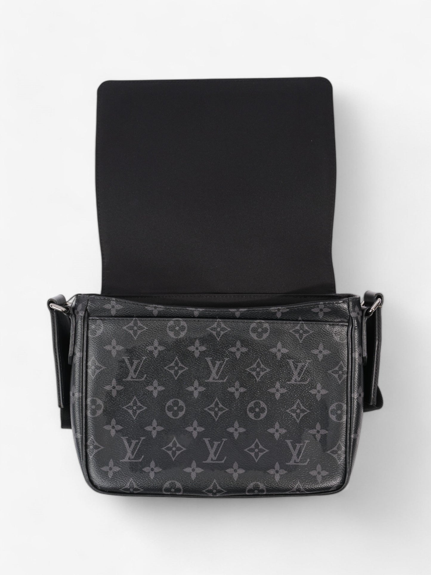 Louis Vuitton District Messenger Monogram Eclipse Coated Canvas PM