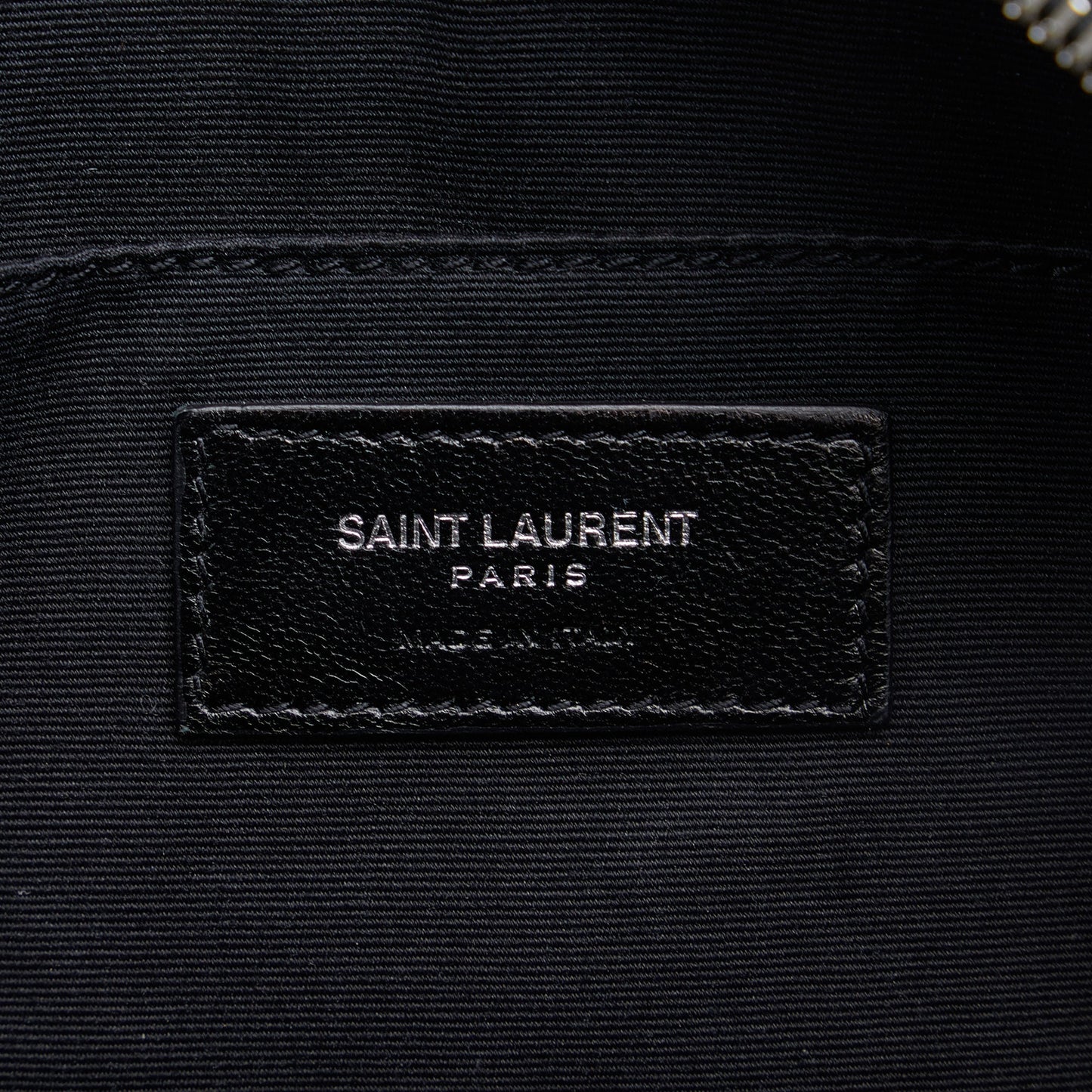 Yves Saint Laurent Lou Camera Bag Black Leather