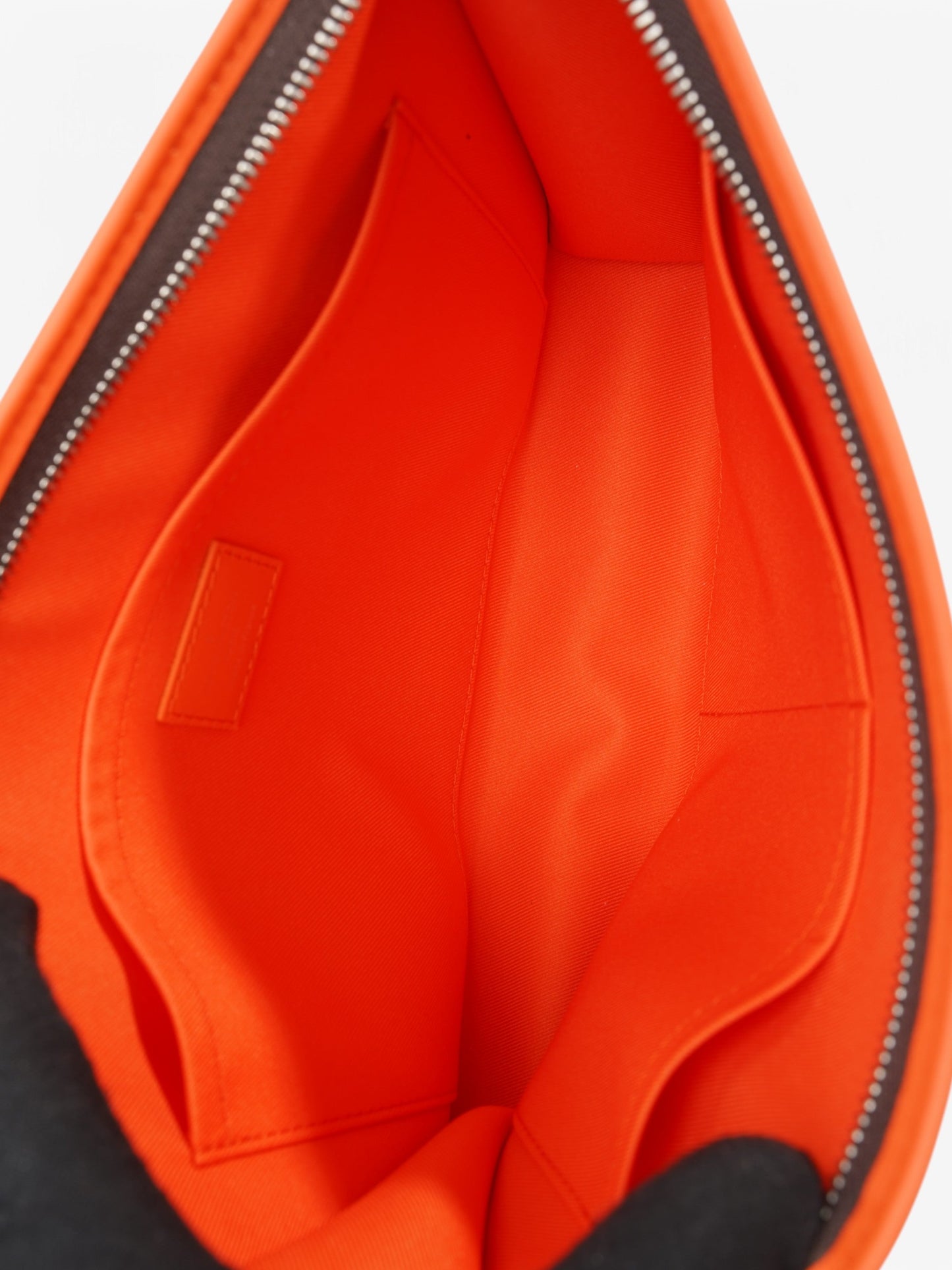 Louis Vuitton Pochette Voyage Monogram / Orange Coated Canvas MM