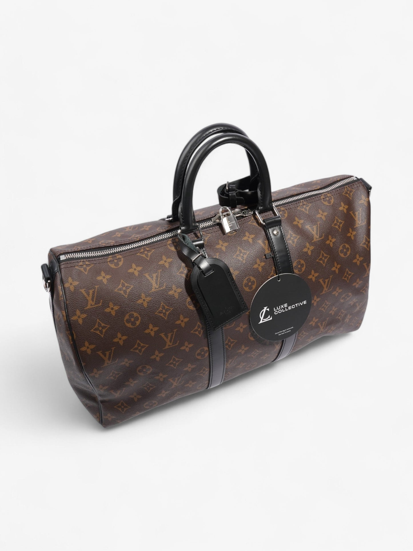 Louis Vuitton Keepall Bandouliere Monogram / Black Coated Canvas 45