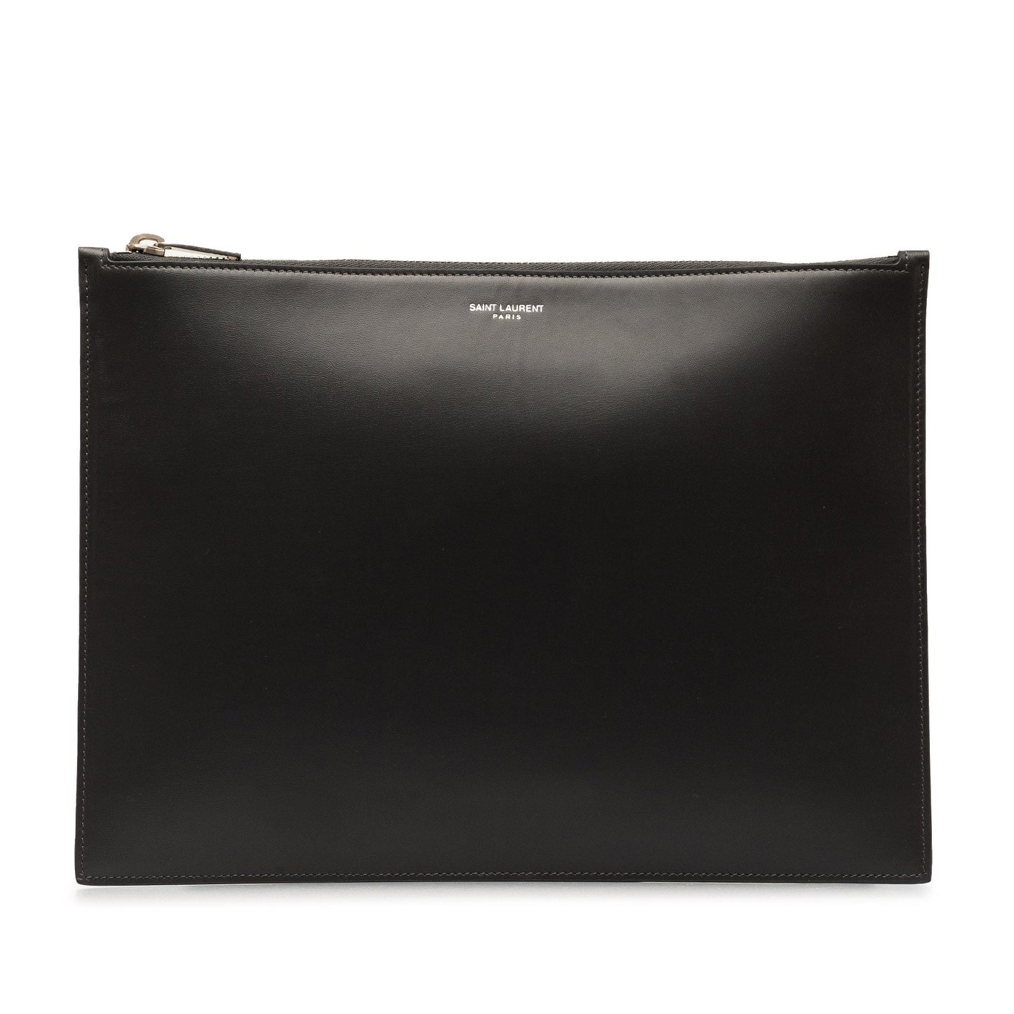 Yves Saint Laurent Clutch Leather Black