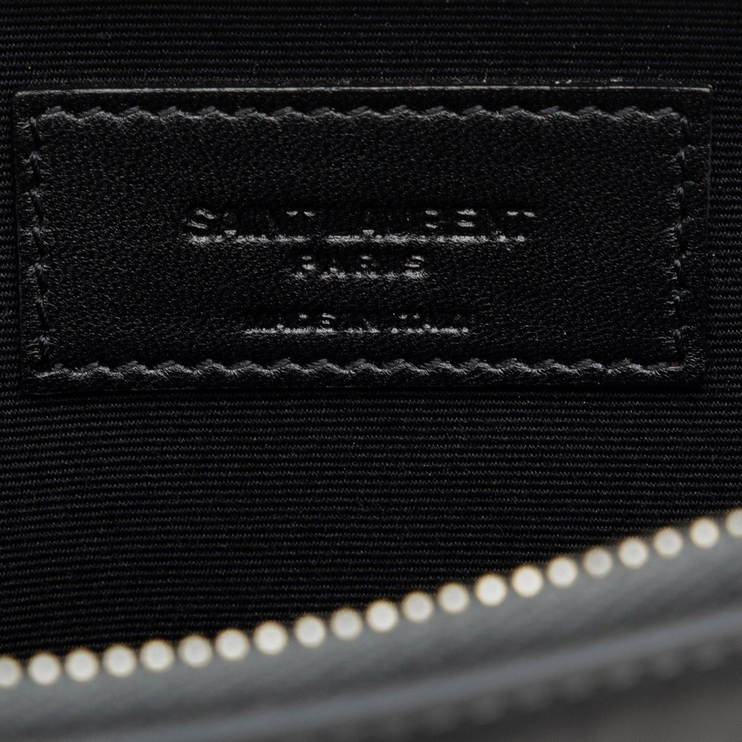Yves Saint Laurent Clutch Leather Black