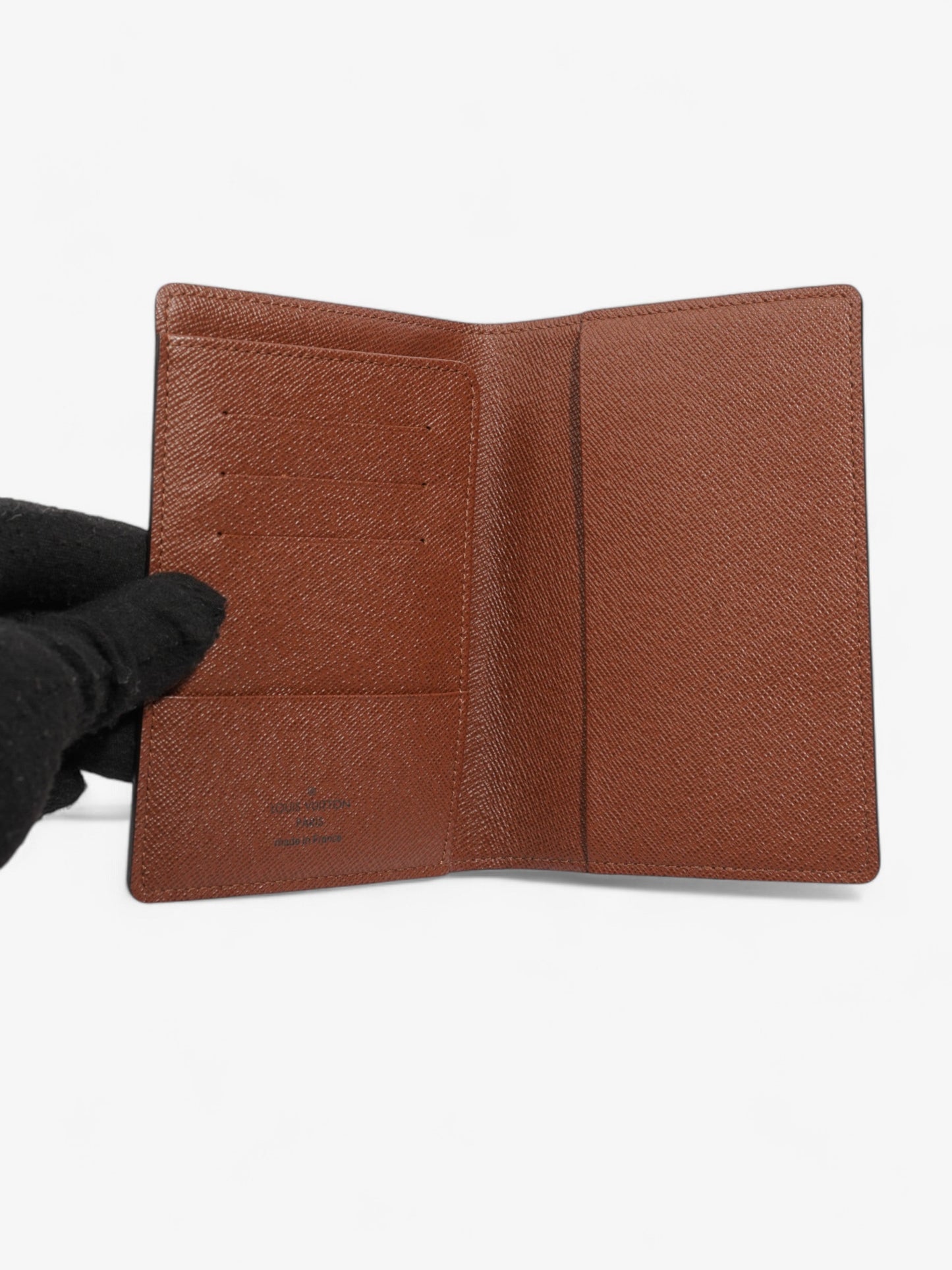 Louis Vuitton Passport Cover Monogram Coated Canvas