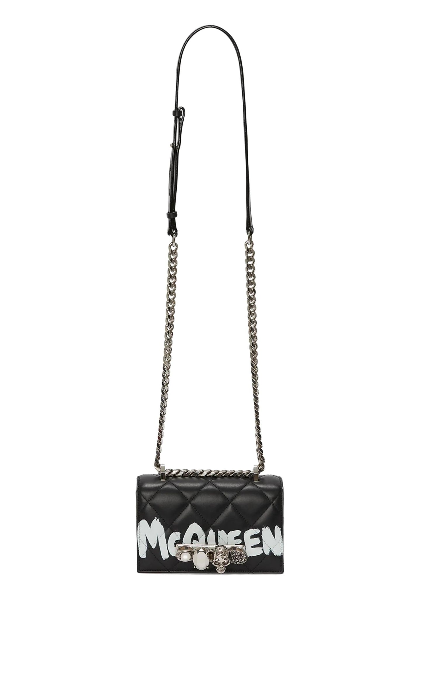 Jeweled Mini Graffiti Satchel Bag