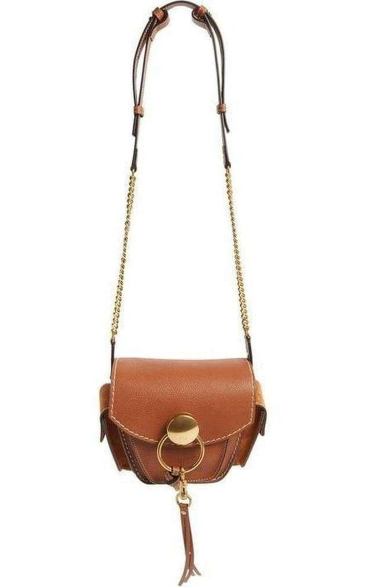 Jodie Mini Leather Bag Caramel