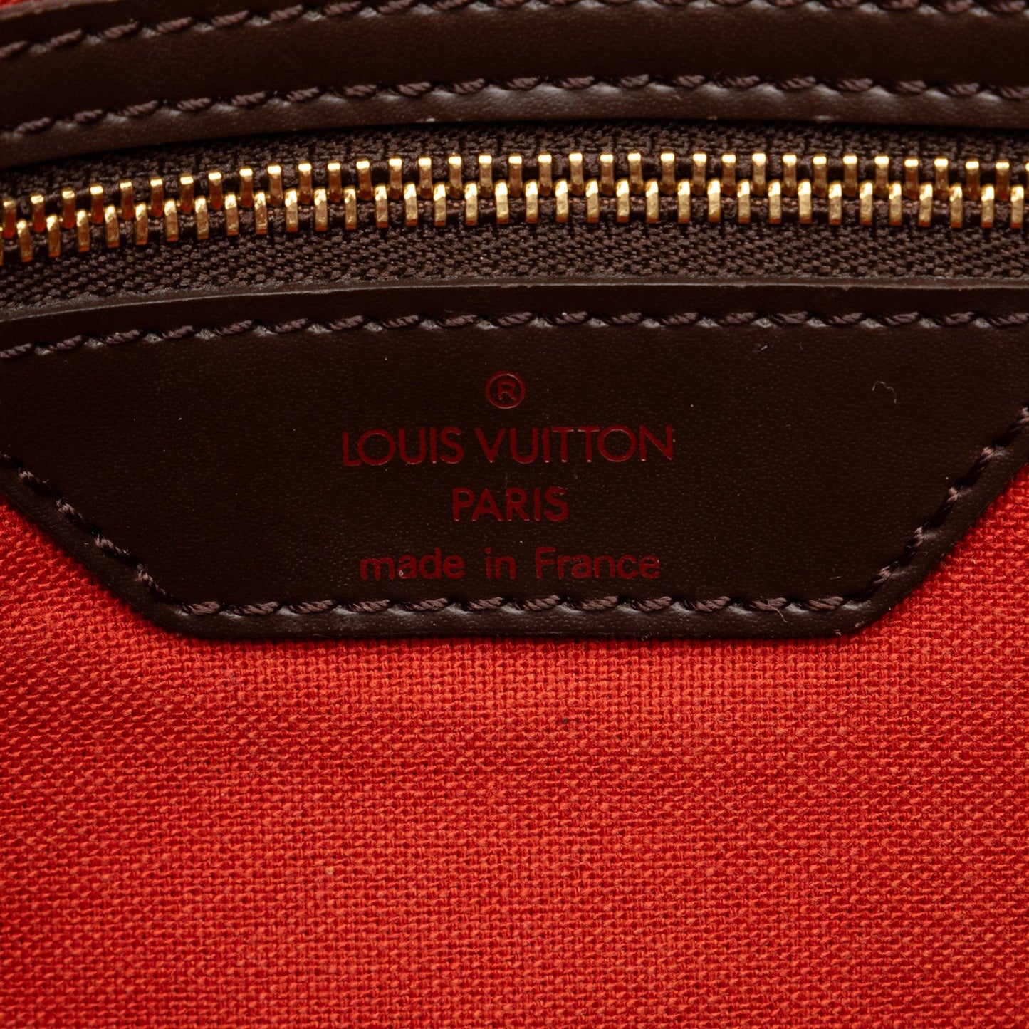 Brown Louis Vuitton Damier Ebene Chelsea Shoulder Bag