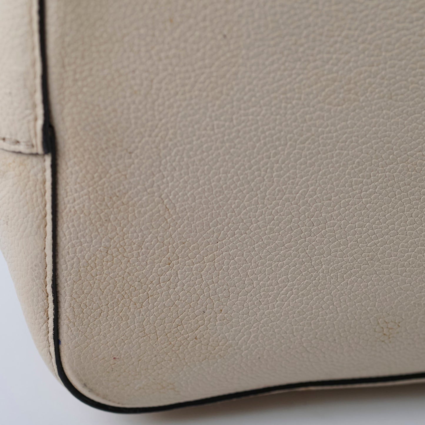 Louis Vuitton Neo Noe Cream Empreinte (missing strap)