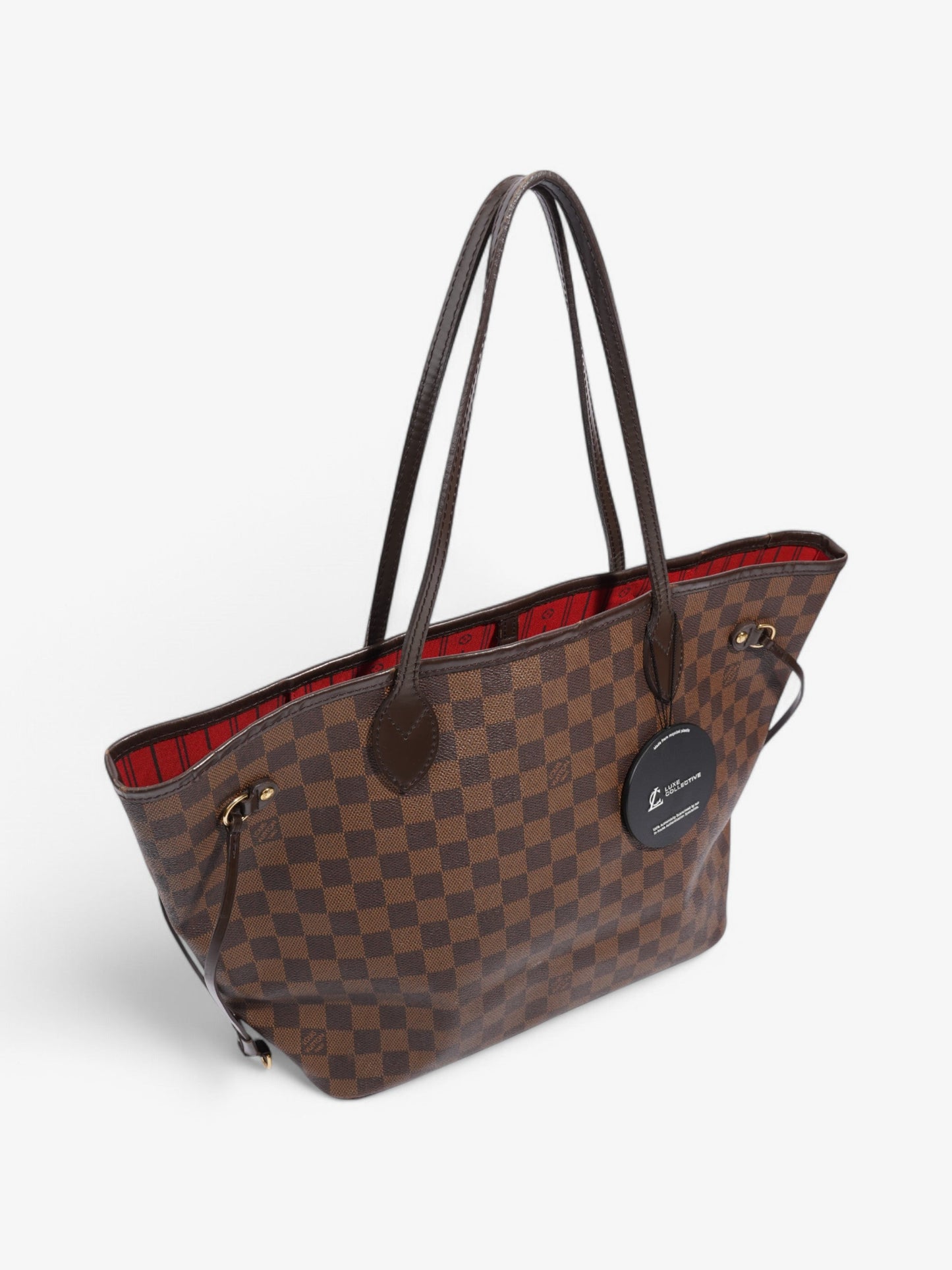 Louis Vuitton Neverfull Damier Ebene Coated Canvas MM