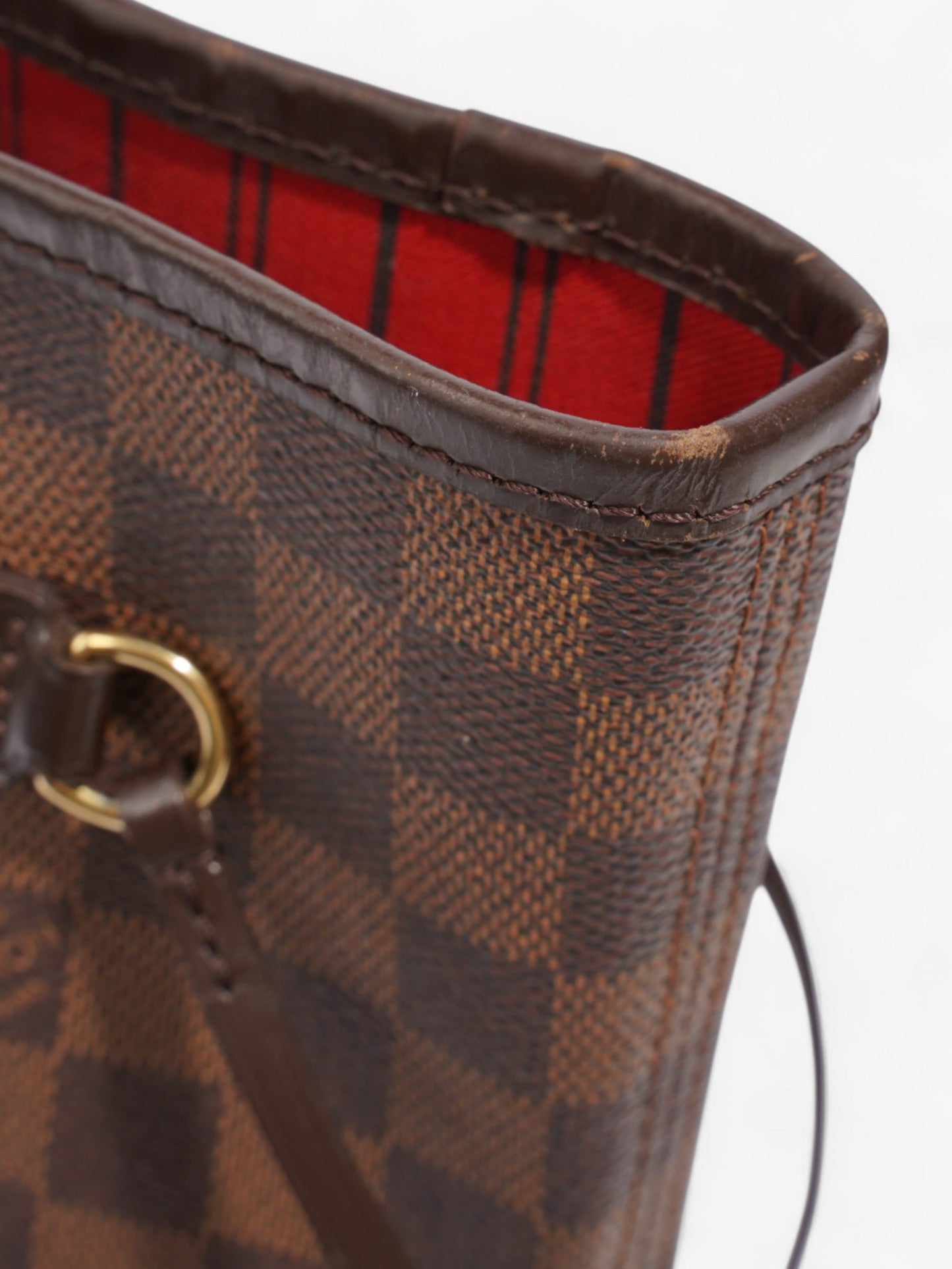 Louis Vuitton Neverfull Damier Ebene Coated Canvas MM