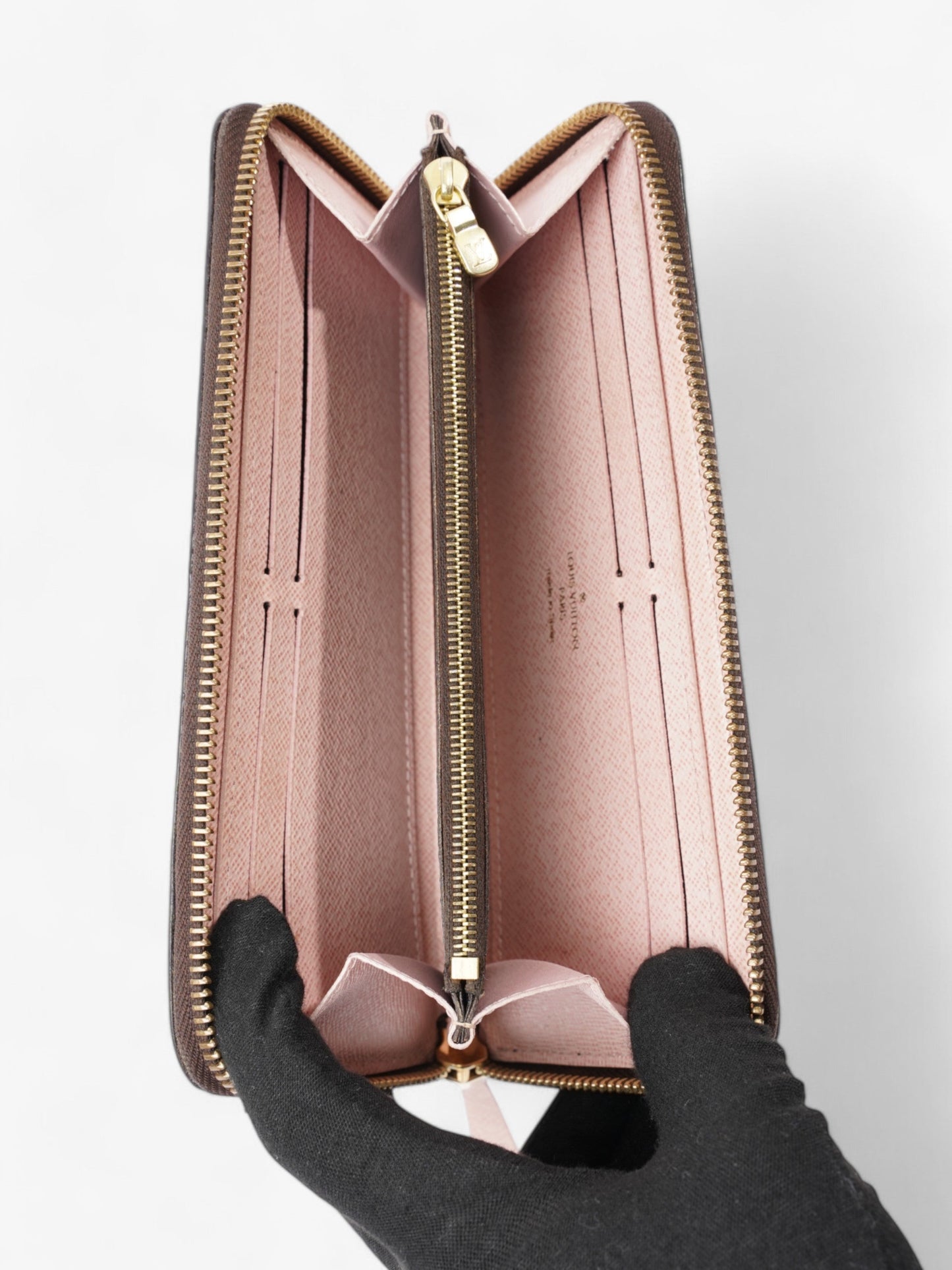 Louis Vuitton Clemence Monogram / Rose Ballerine Coated Canvas