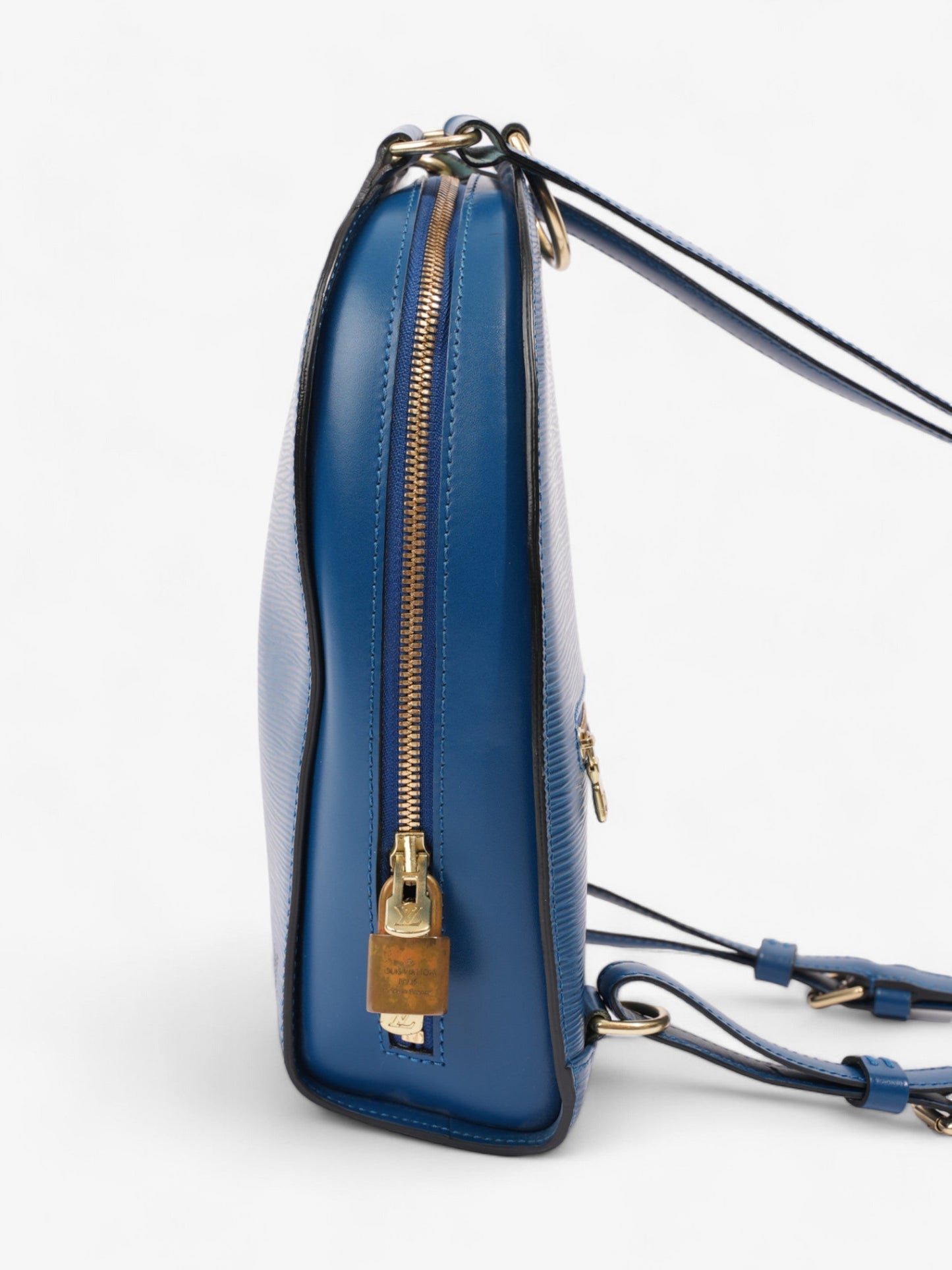 Louis Vuitton Mabillon Blue Epi Leather