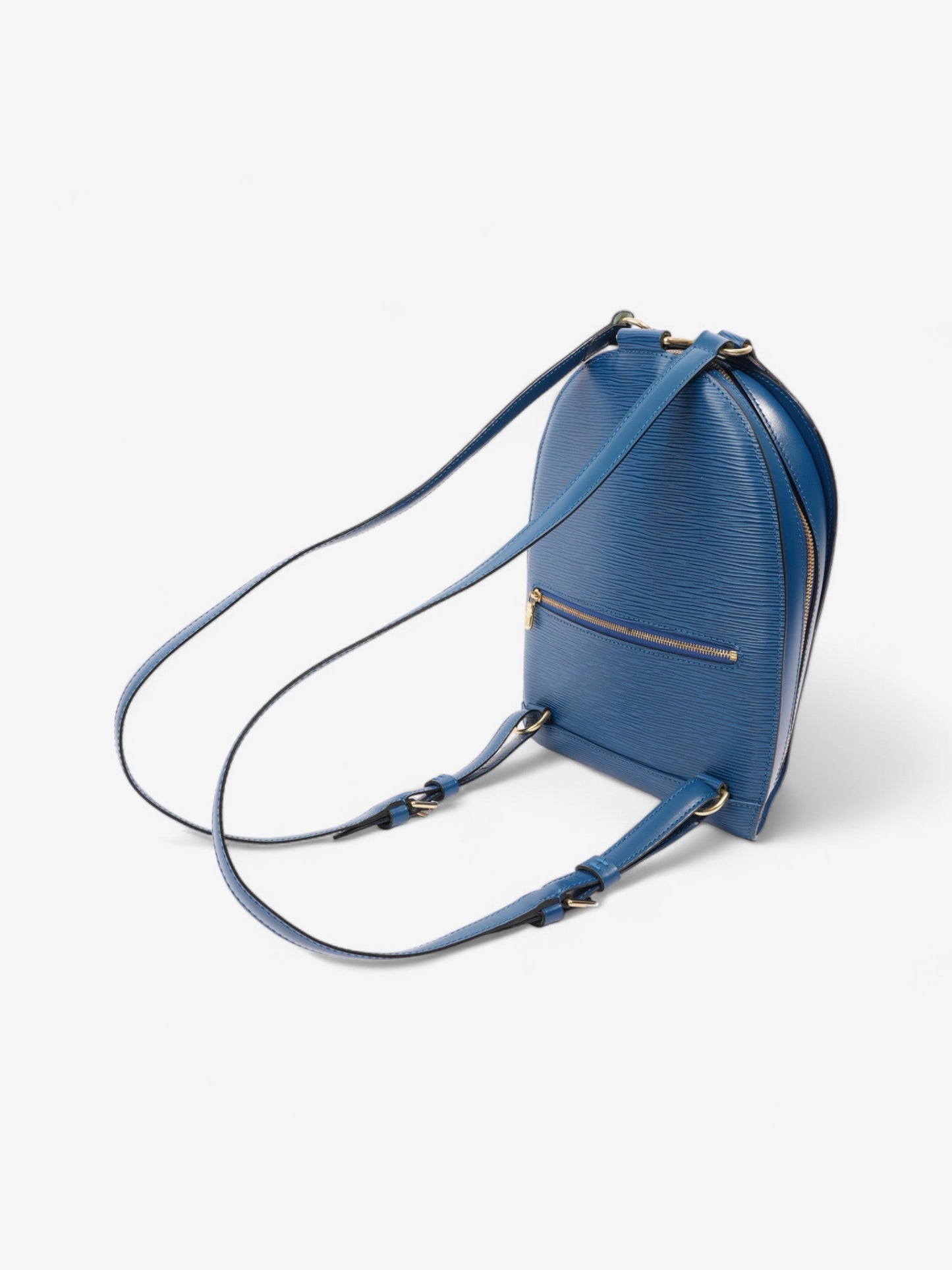Louis Vuitton Mabillon Blue Epi Leather