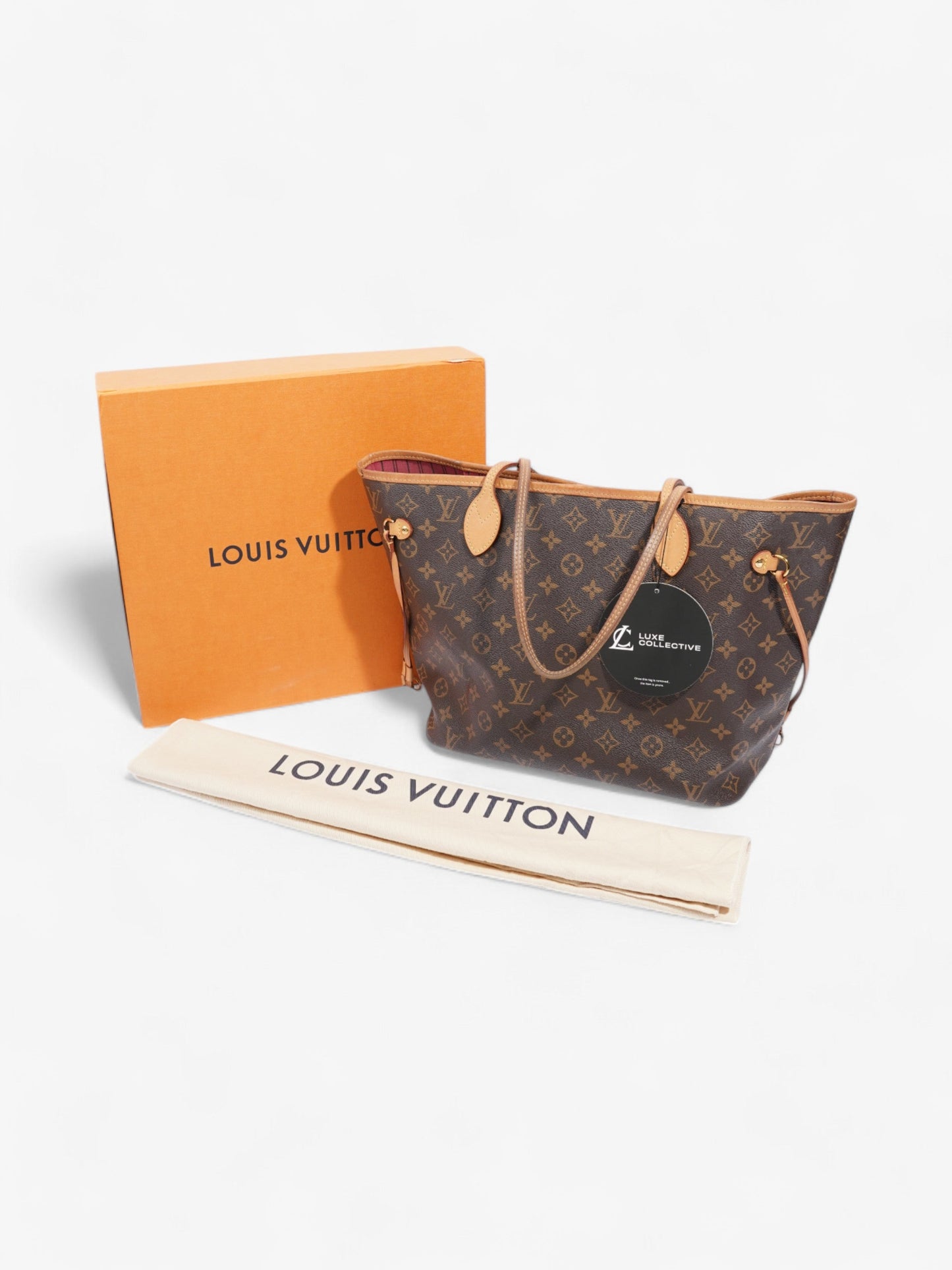 Louis Vuitton Neverfull Monogram Coated Canvas MM