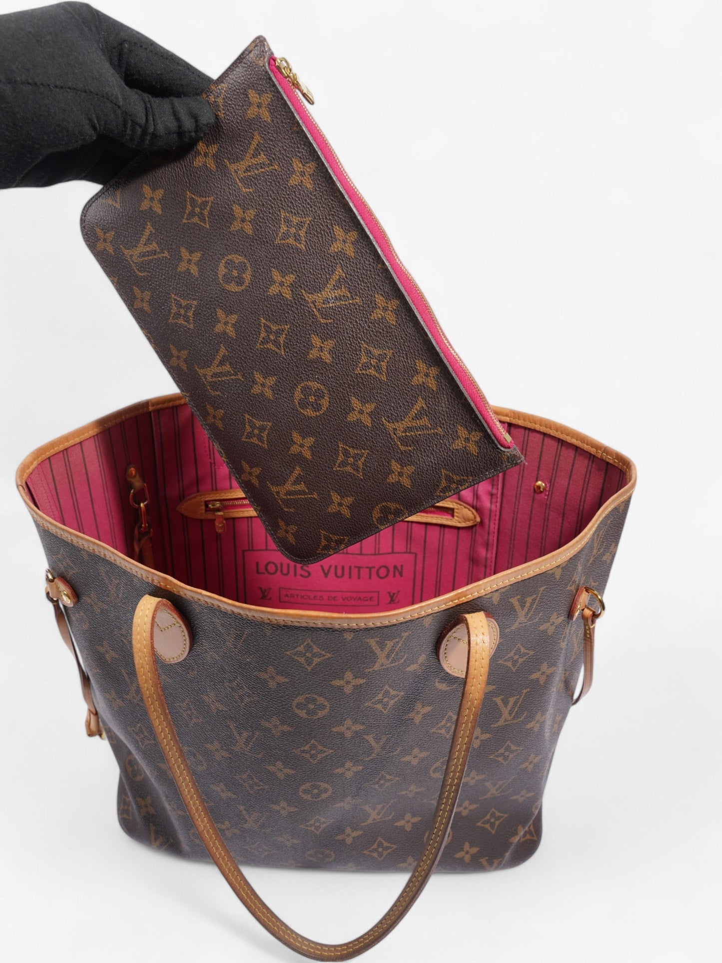 Louis Vuitton Neverfull Monogram Coated Canvas MM