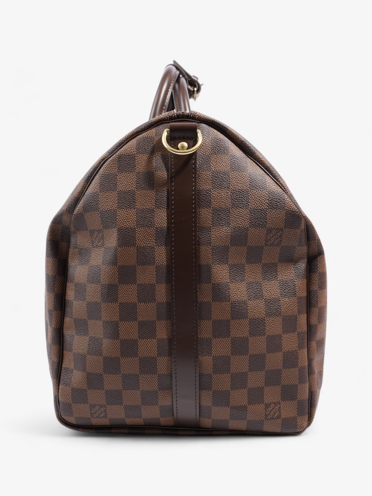 Louis Vuitton Keepall Bandouliere 55 Damier Ebene Coated Canvas