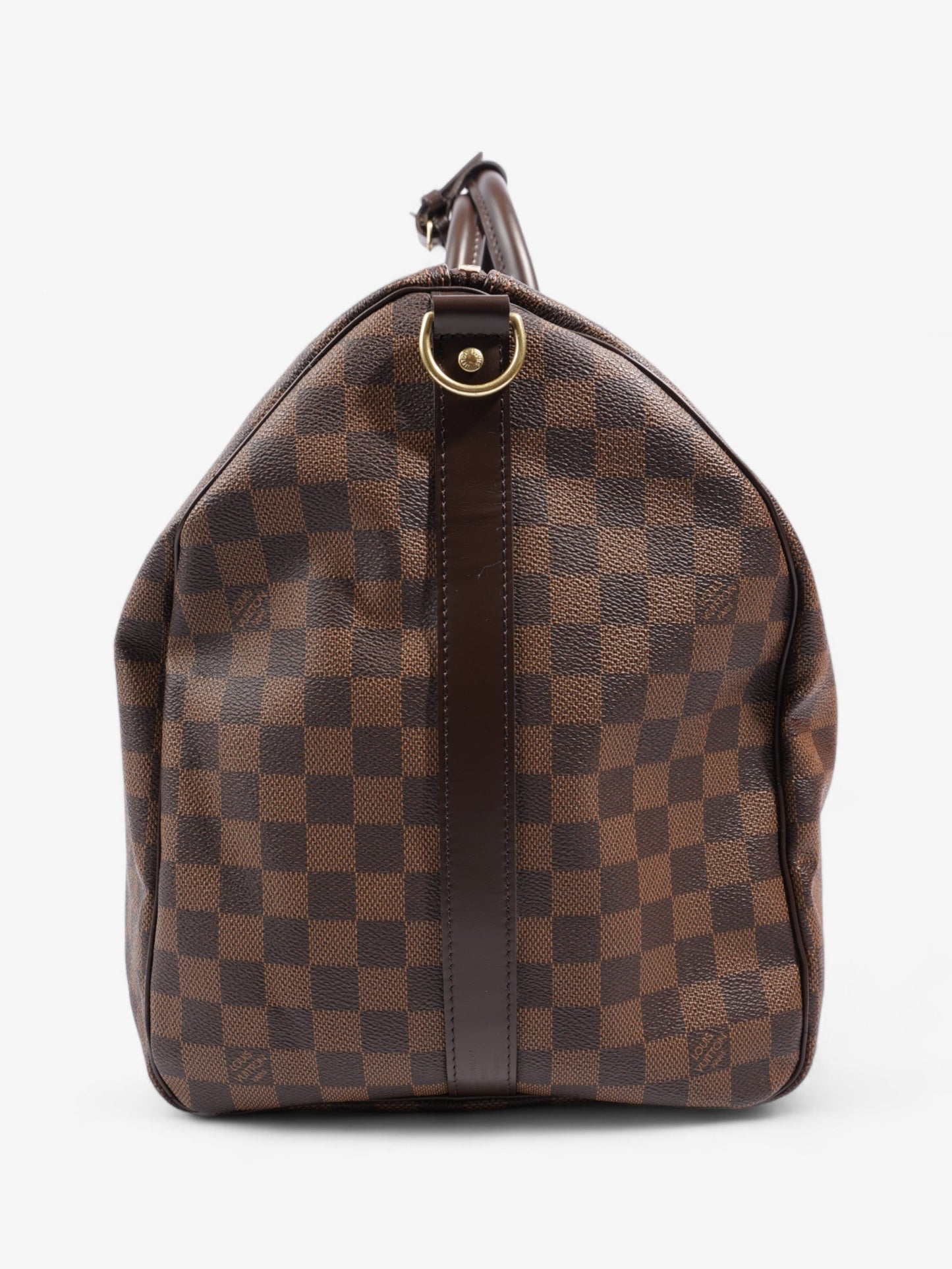 Louis Vuitton Keepall Bandouliere 55 Damier Ebene Coated Canvas