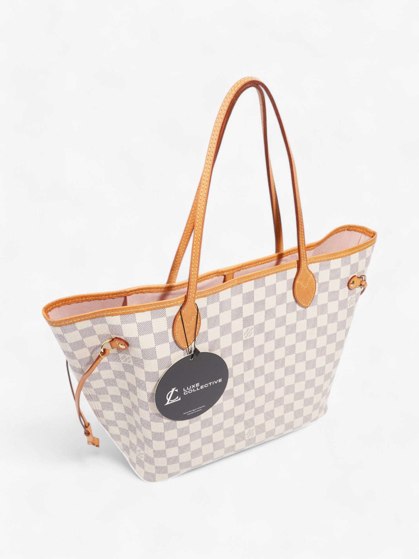 Louis Vuitton Neverfull Damier Azur Coated Canvas MM