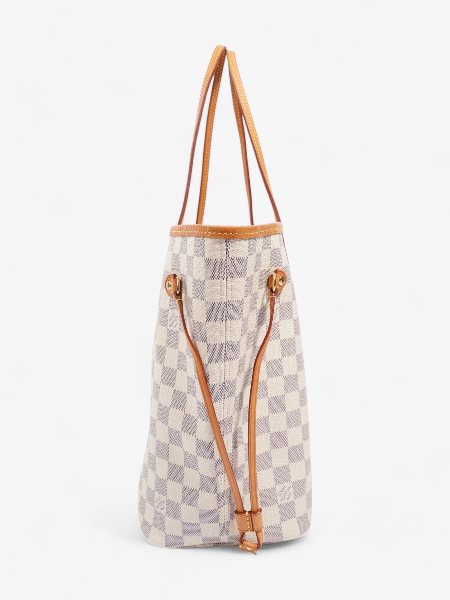 Louis Vuitton Neverfull Damier Azur Coated Canvas MM