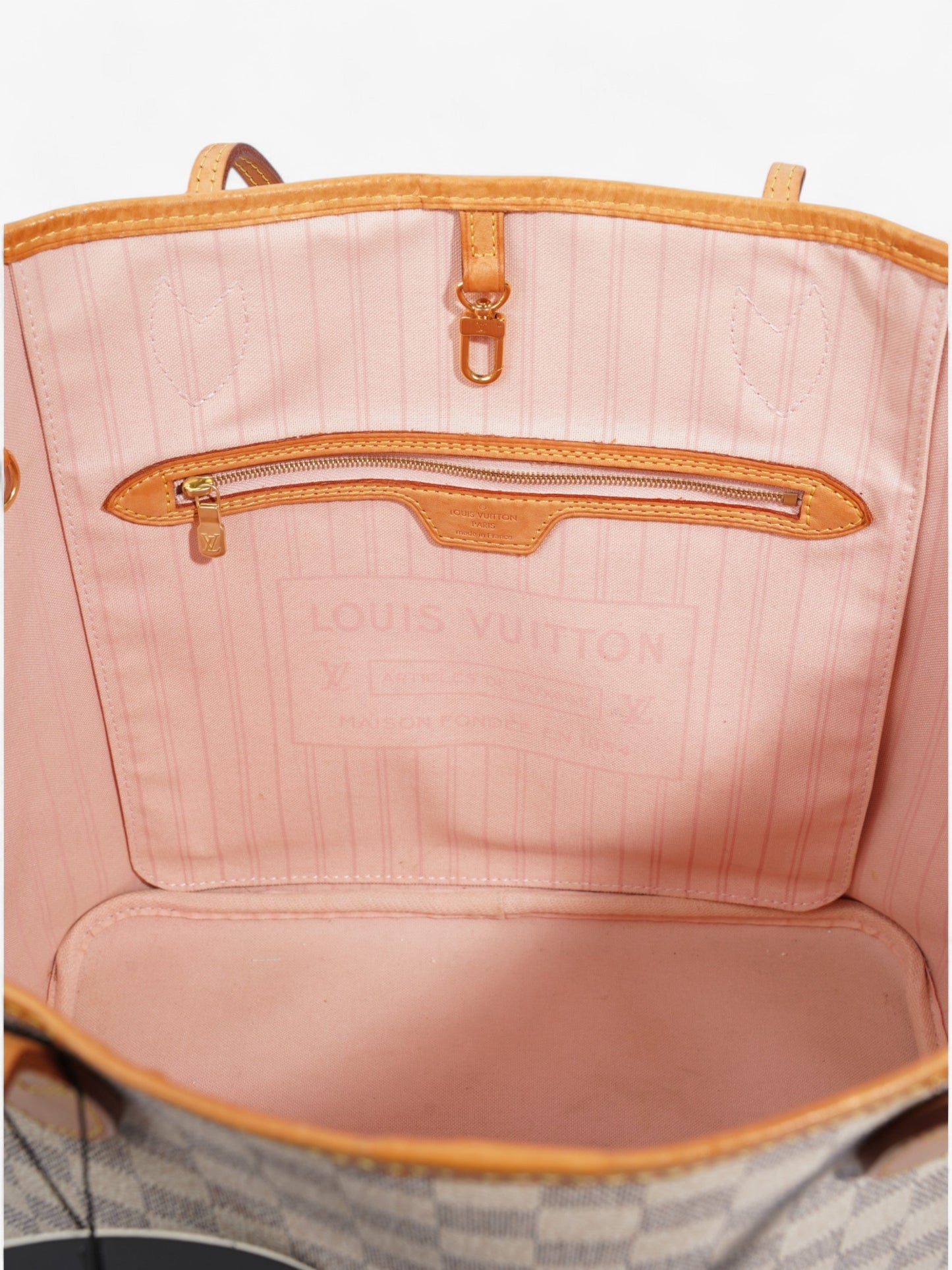 Louis Vuitton Neverfull Damier Azur Coated Canvas MM