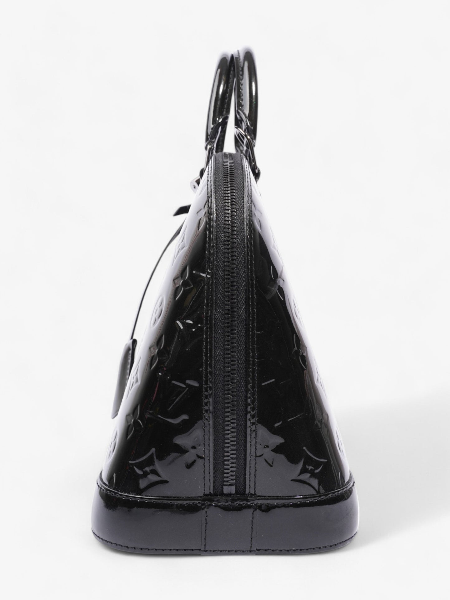 Louis Vuitton Alma Monogram Vernis / Black Vernis Leather PM