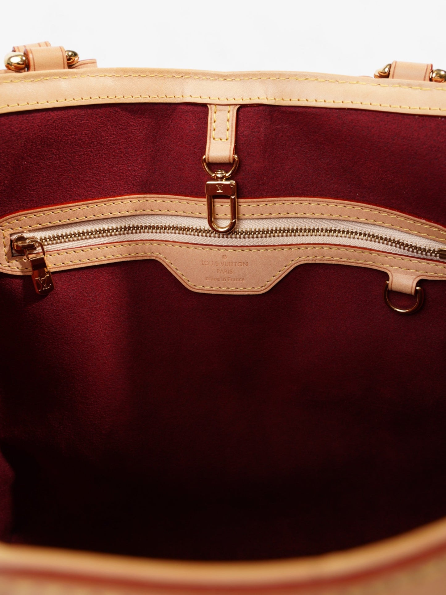 Louis Vuitton Sharleen White Multicoloured Monogram Coated Canvas GM