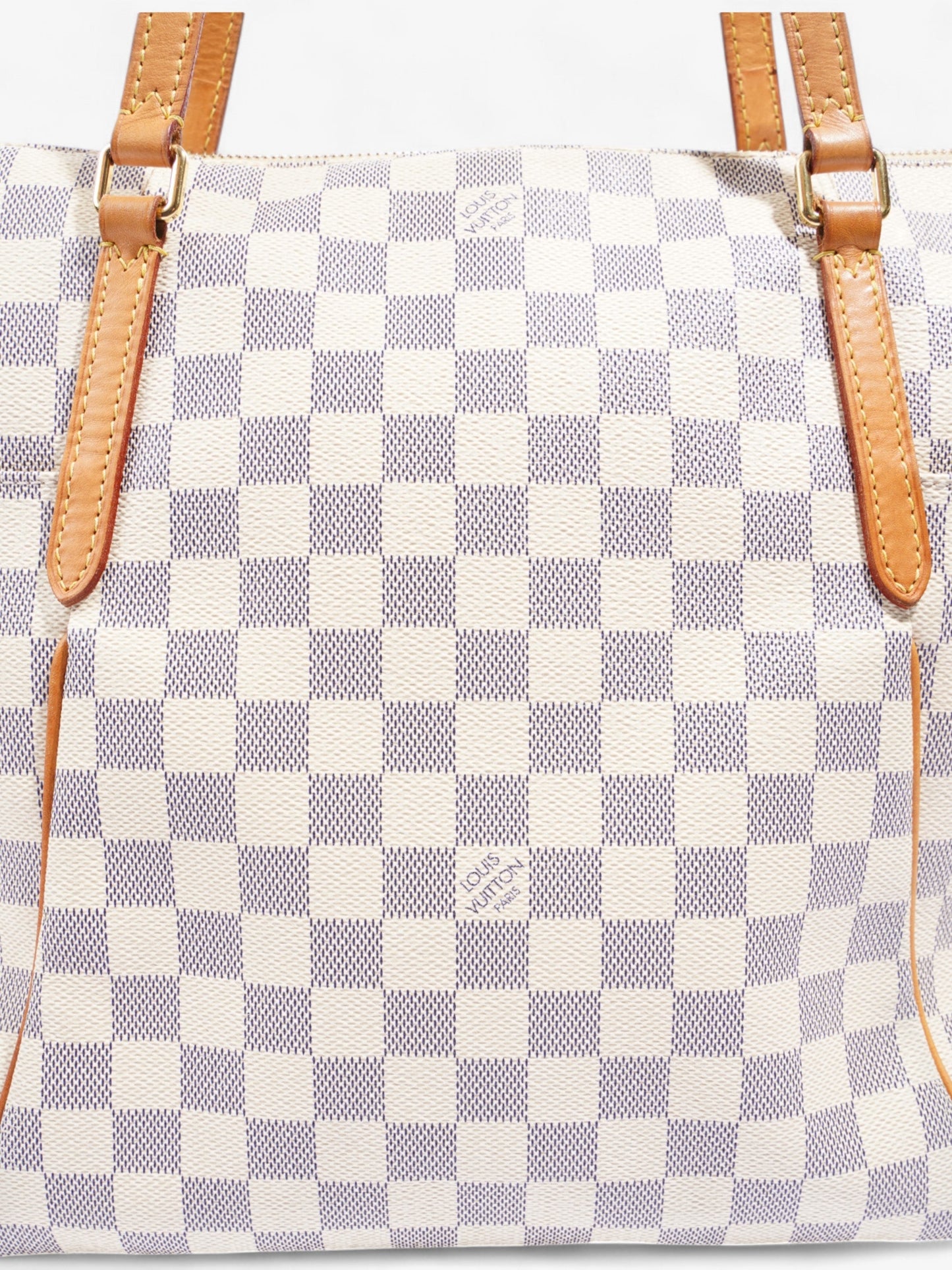 Louis Vuitton Totally Damier Azur Coated Canvas MM