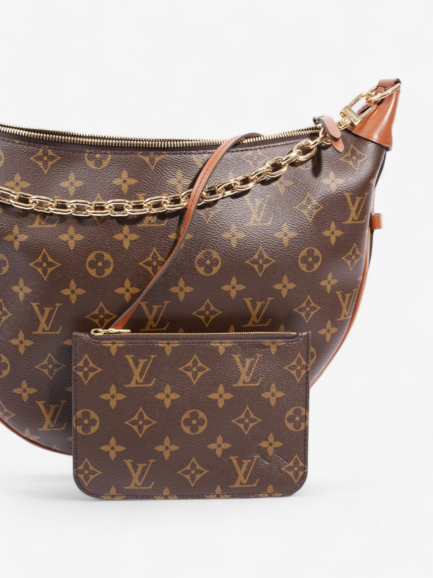 Louis Vuitton Loop Hobo bag Monogram / Reverse Monogram Coated Canvas