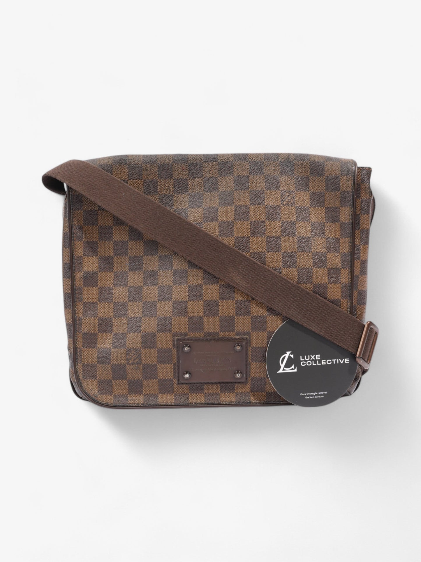 Louis Vuitton Brooklyn Damier Ebene Coated Canvas MM