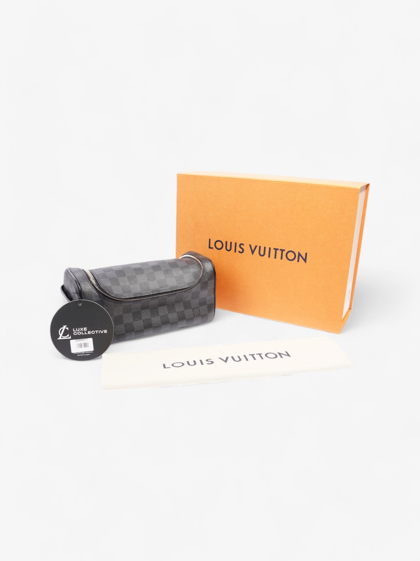 Louis Vuitton Toiletry Pouch Damier Graphite Canvas