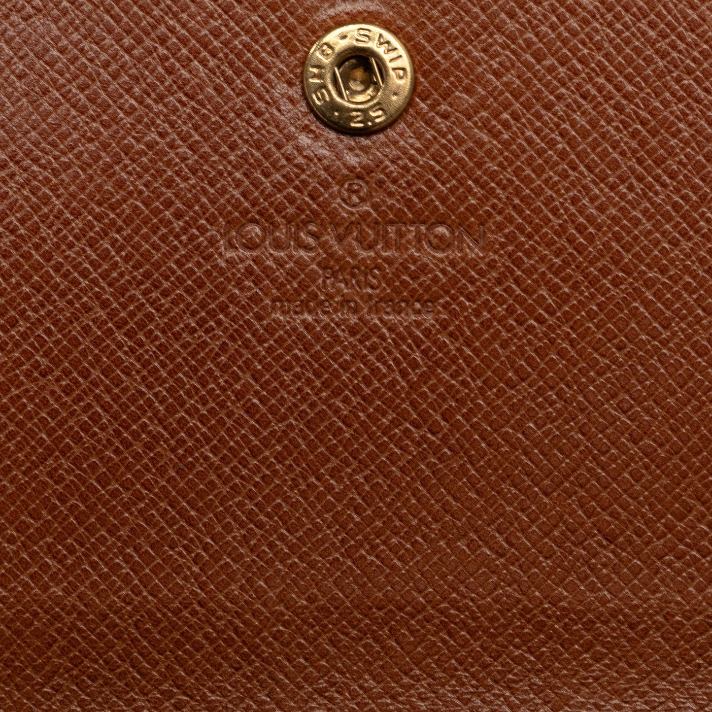 Brown Louis Vuitton Monogram Porte Tresor International Long Wallets