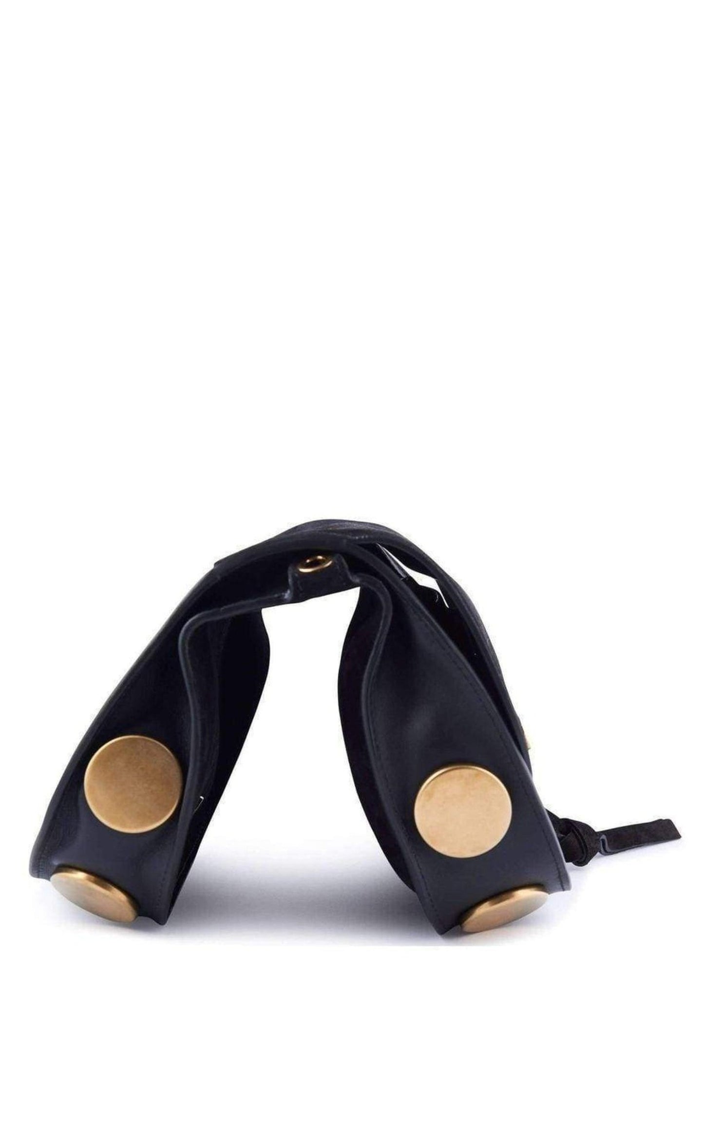 Kurtis Black Leather and Suede Bag